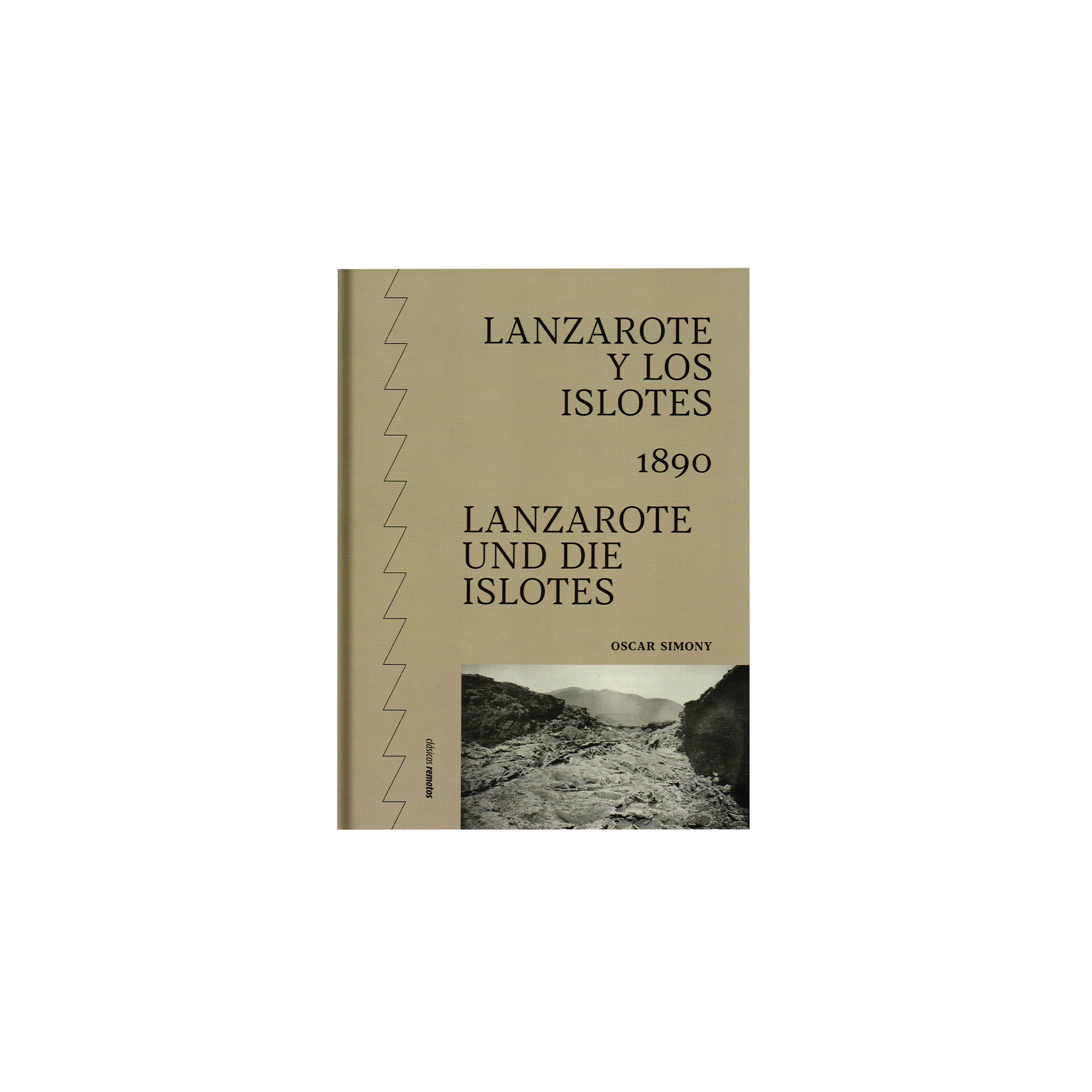 1890 Lanzarote y los islotes. Lanzarote und die islotes.