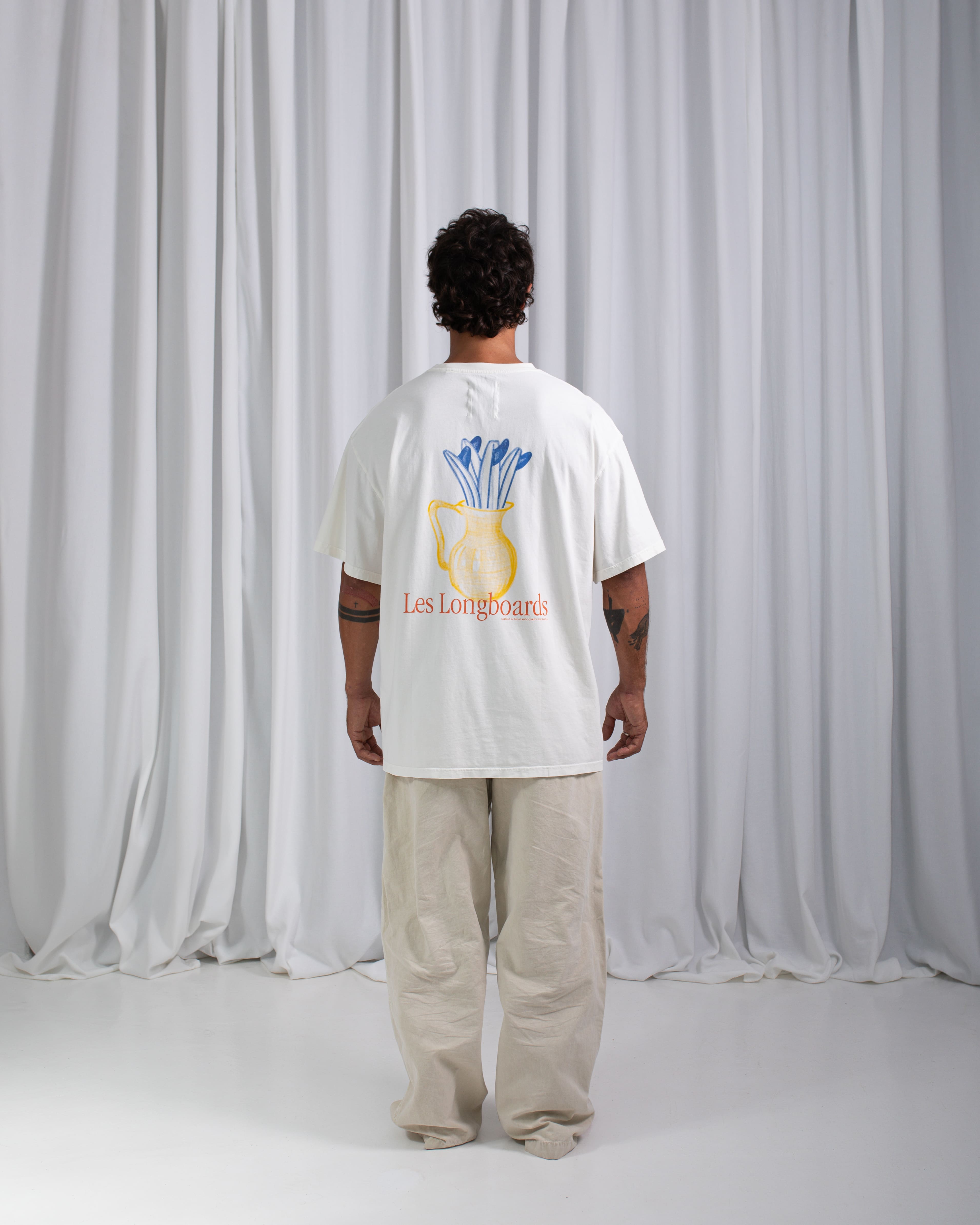 AC Les Longboards T-shirt · Ecru