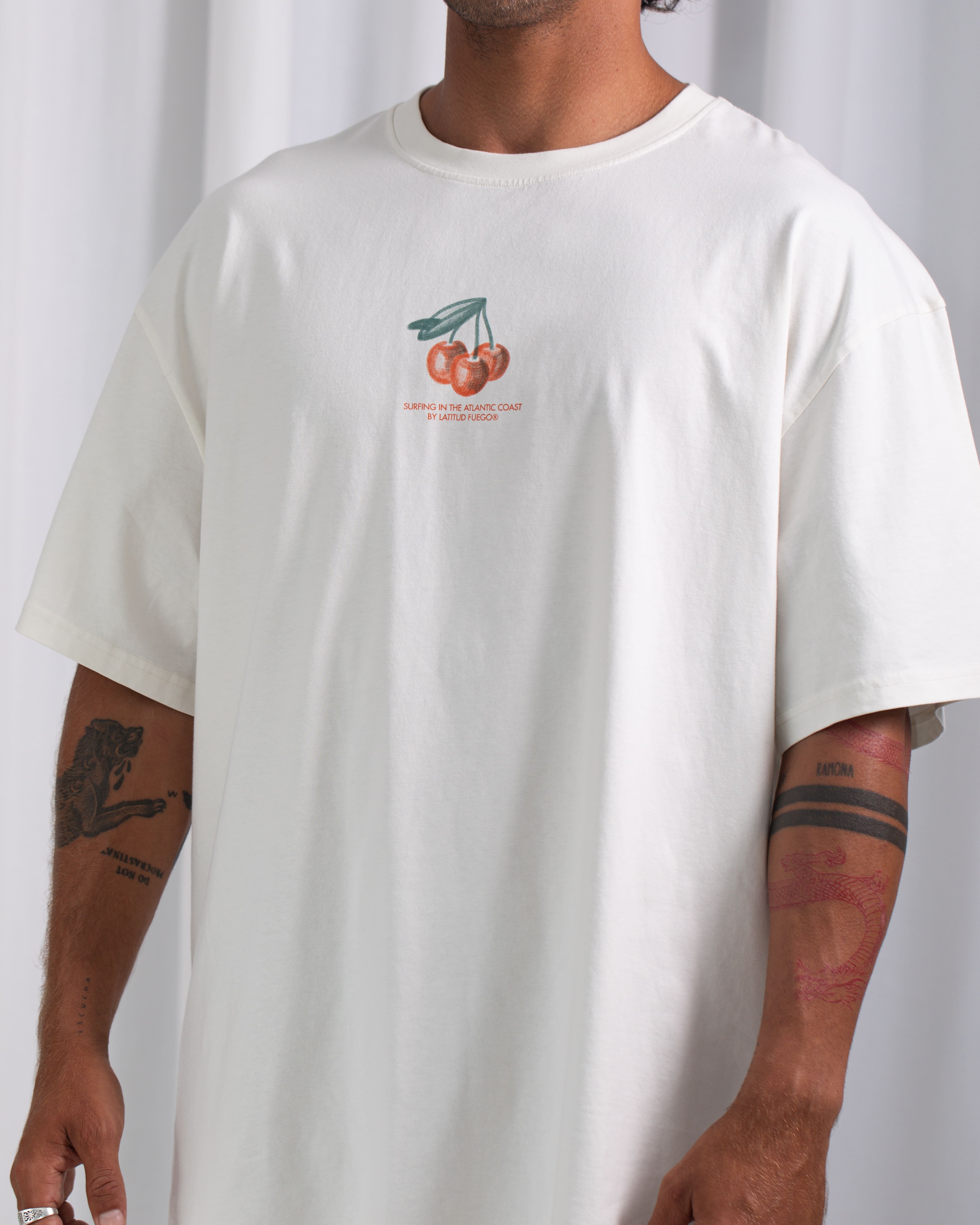 AC Cherries T-shirt · Ecru