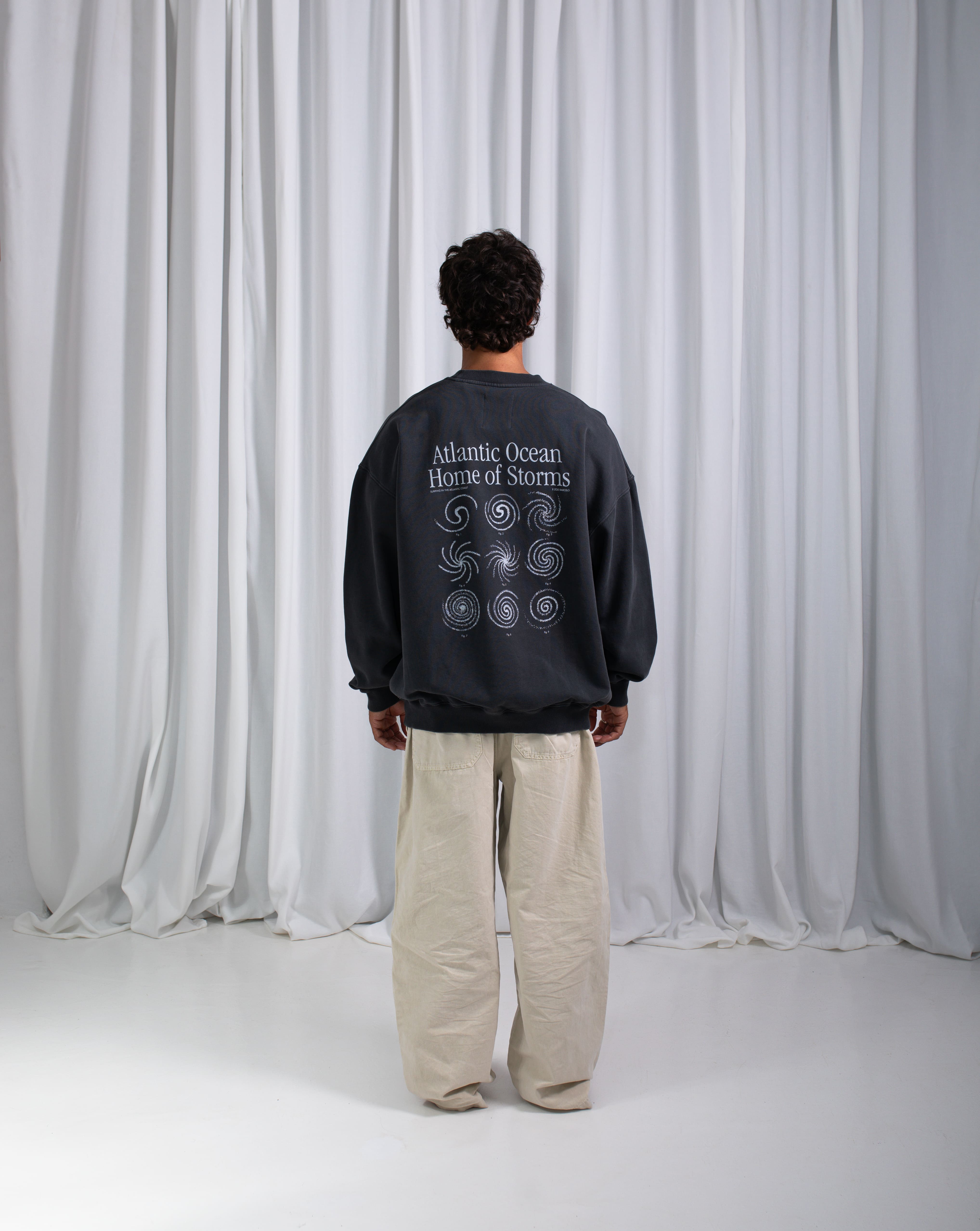 AC Storms Crew Neck Sweater · Anthracite