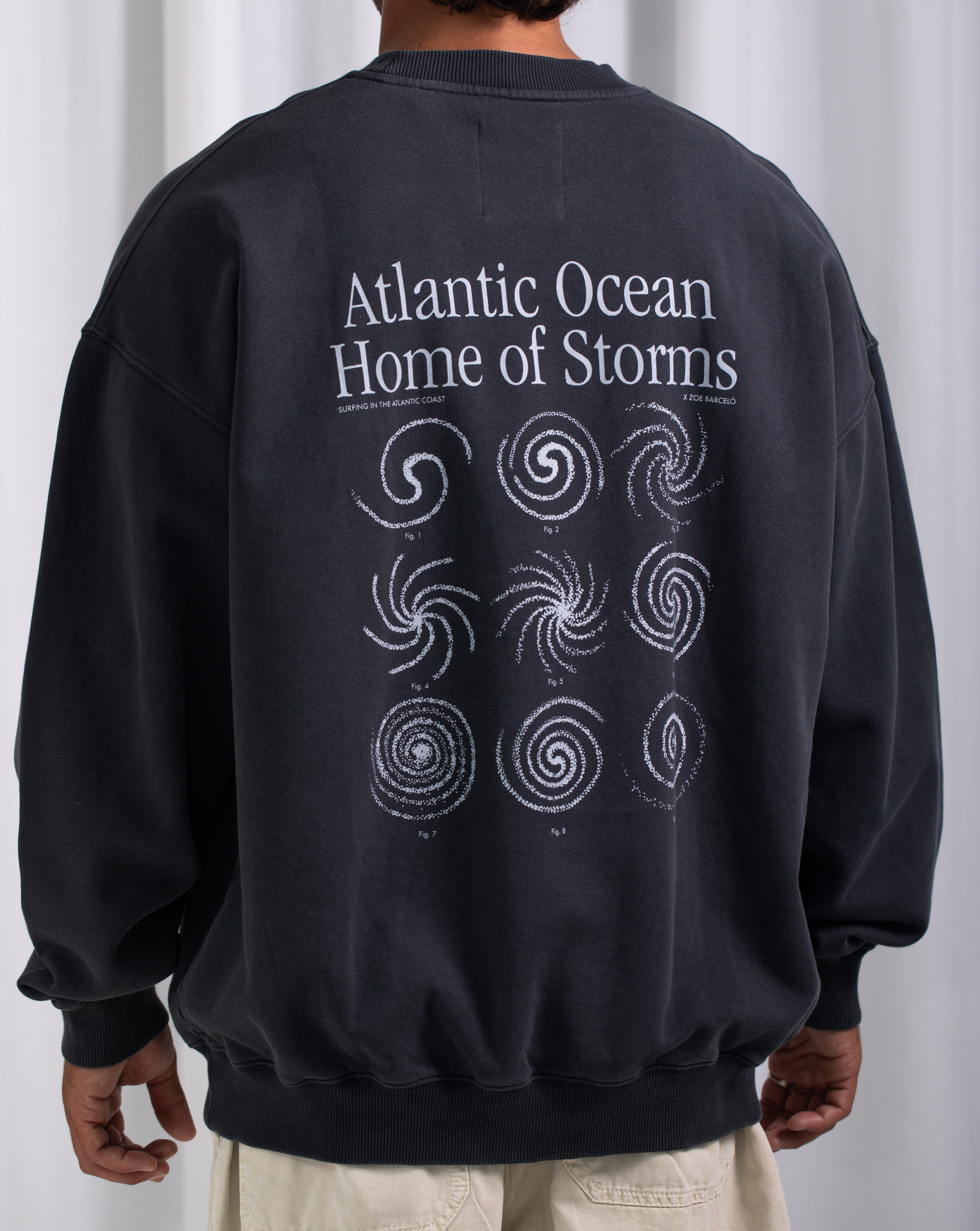 AC Storms Crew Neck Sweater · Anthracite