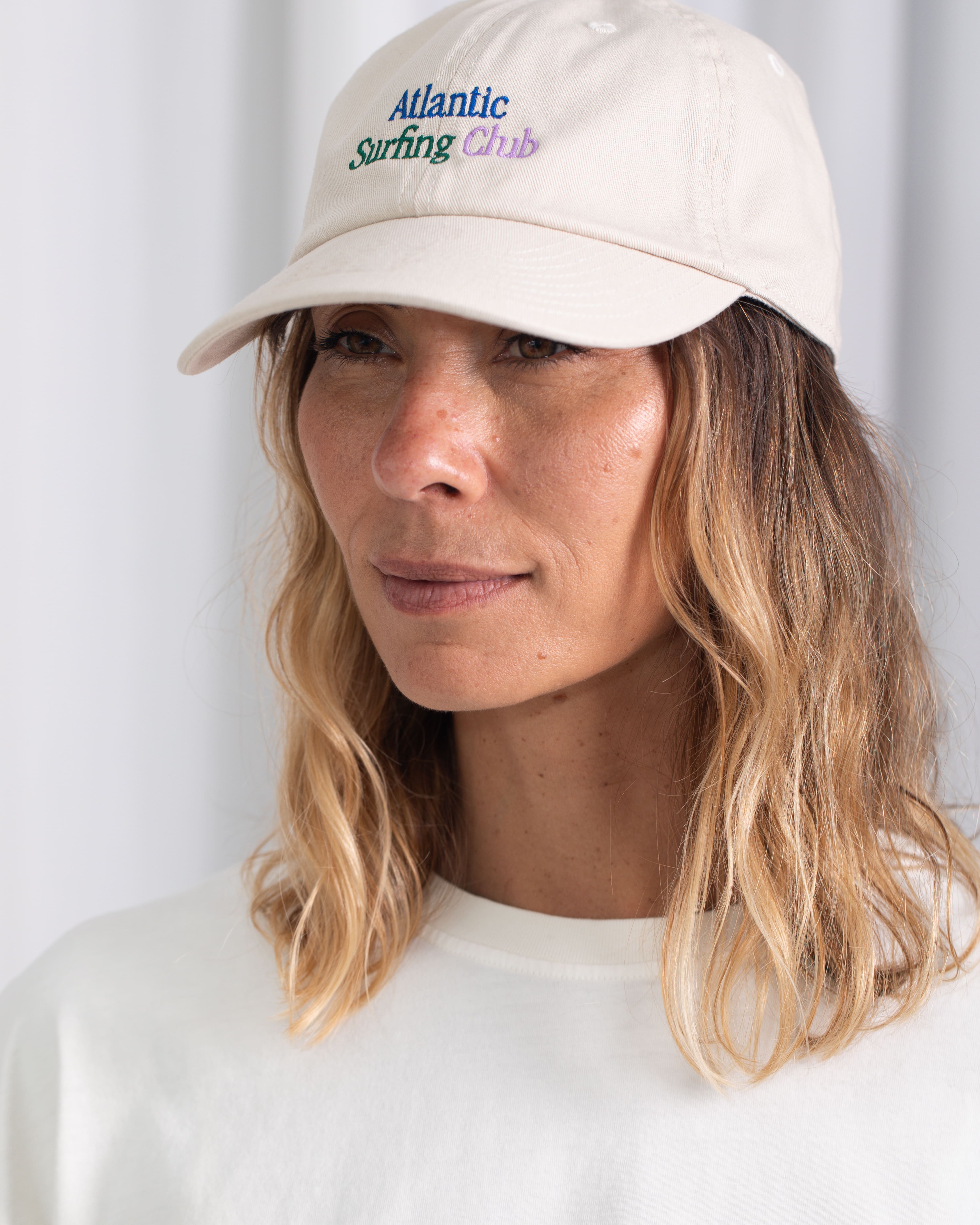 AC Atlantic Surfing Club Cap · Stone