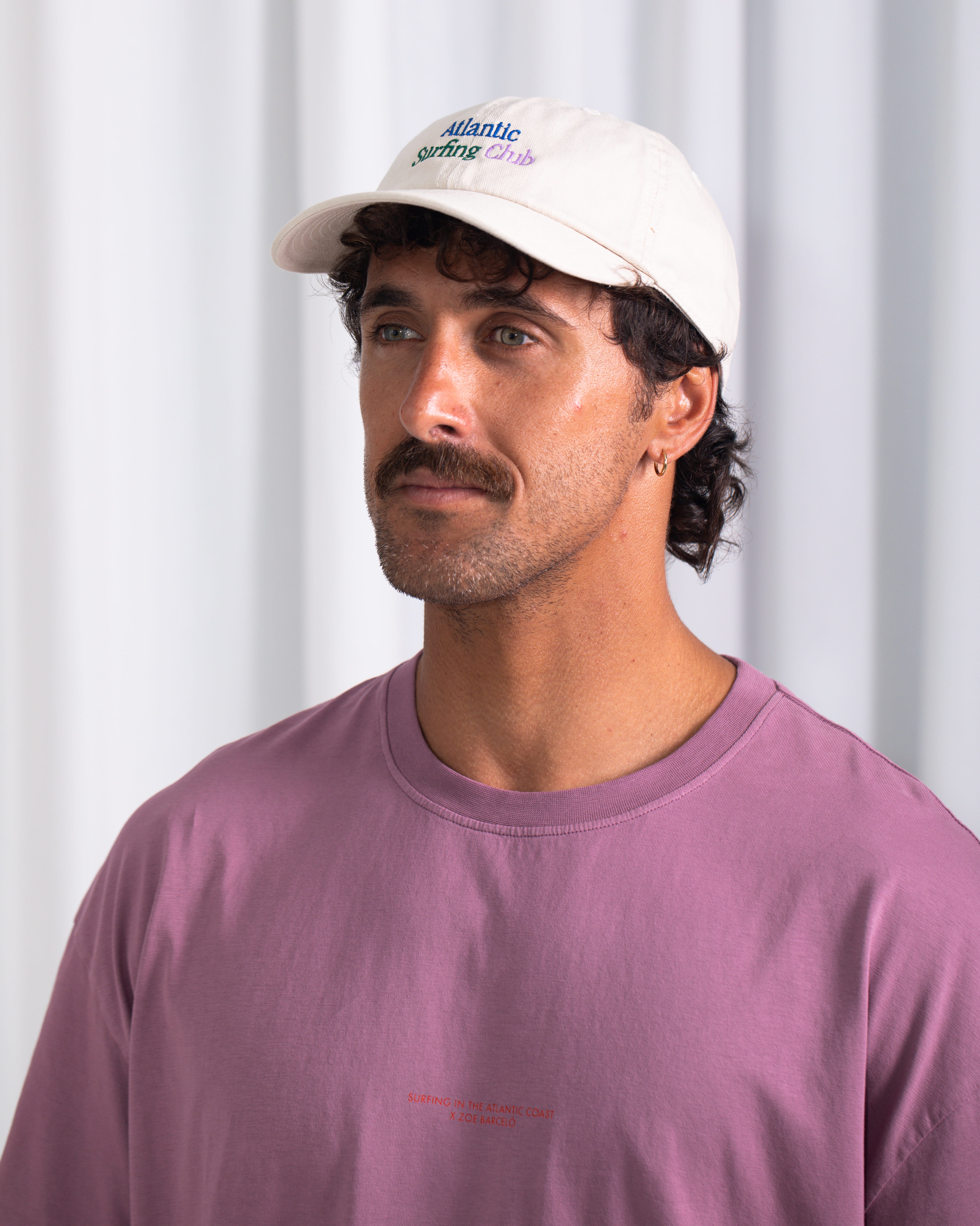 AC Atlantic Surfing Club Cap · Stone