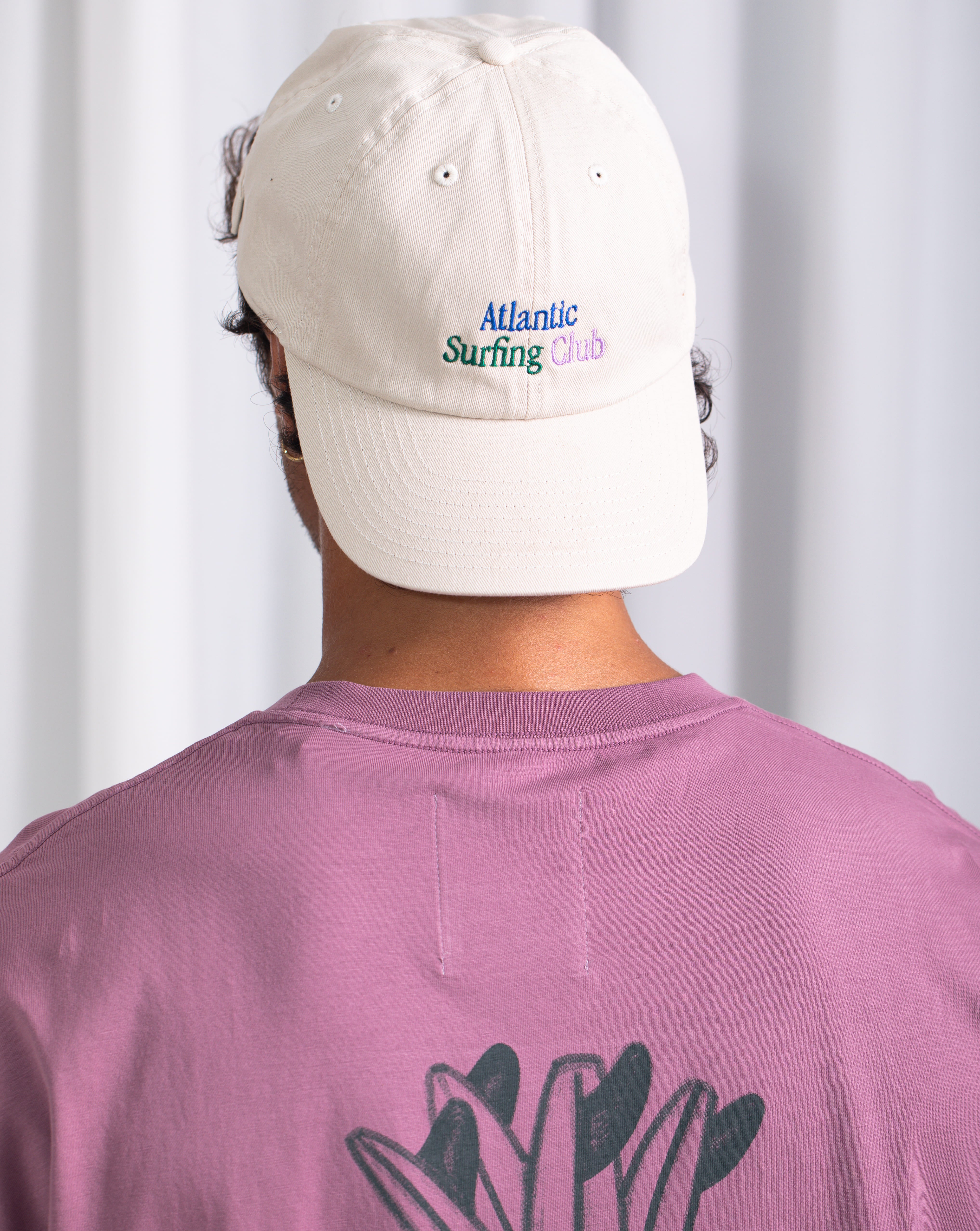 AC Atlantic Surfing Club Cap · Stone