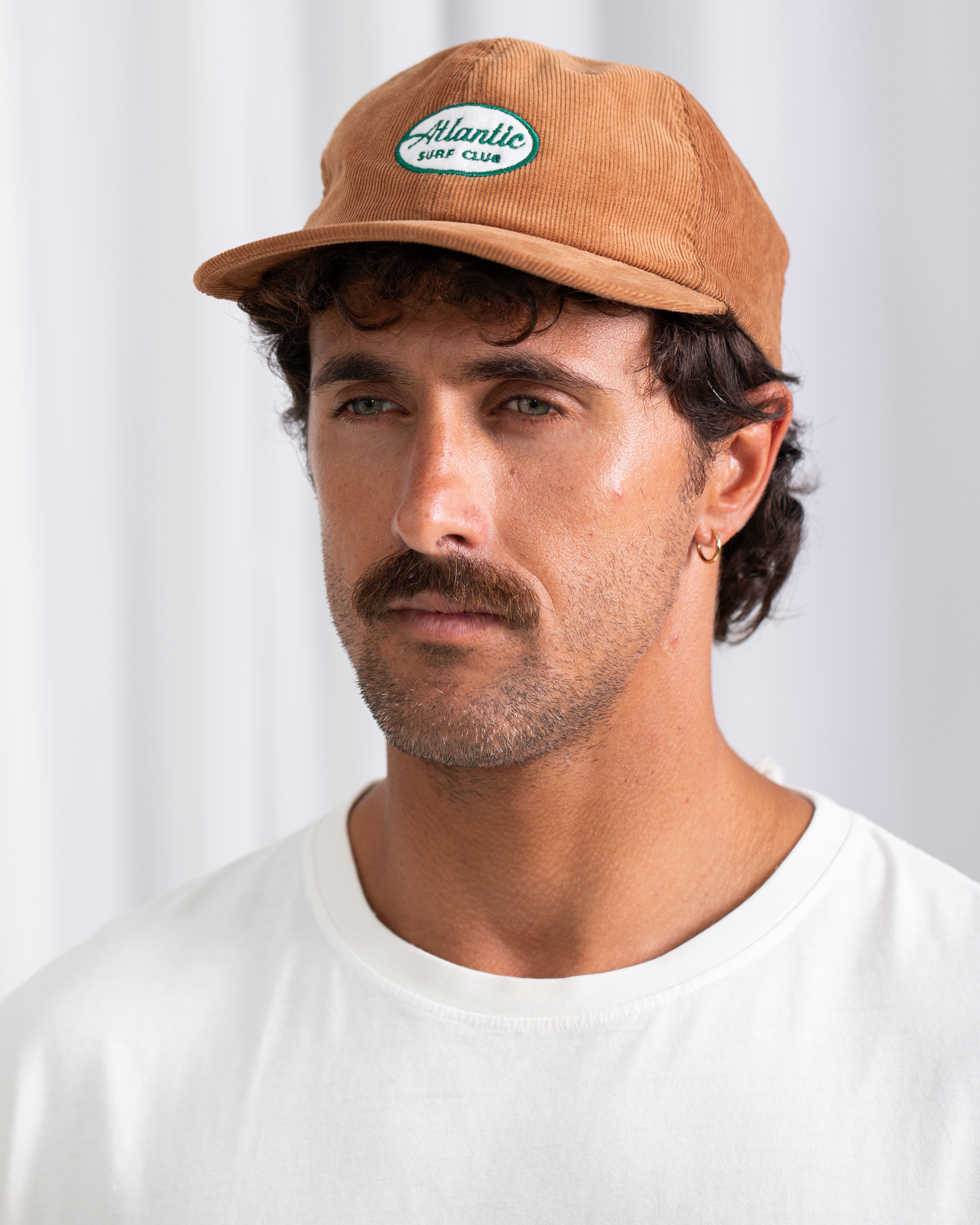AC Atlantic Surfing Club Patch Cap · Camel
