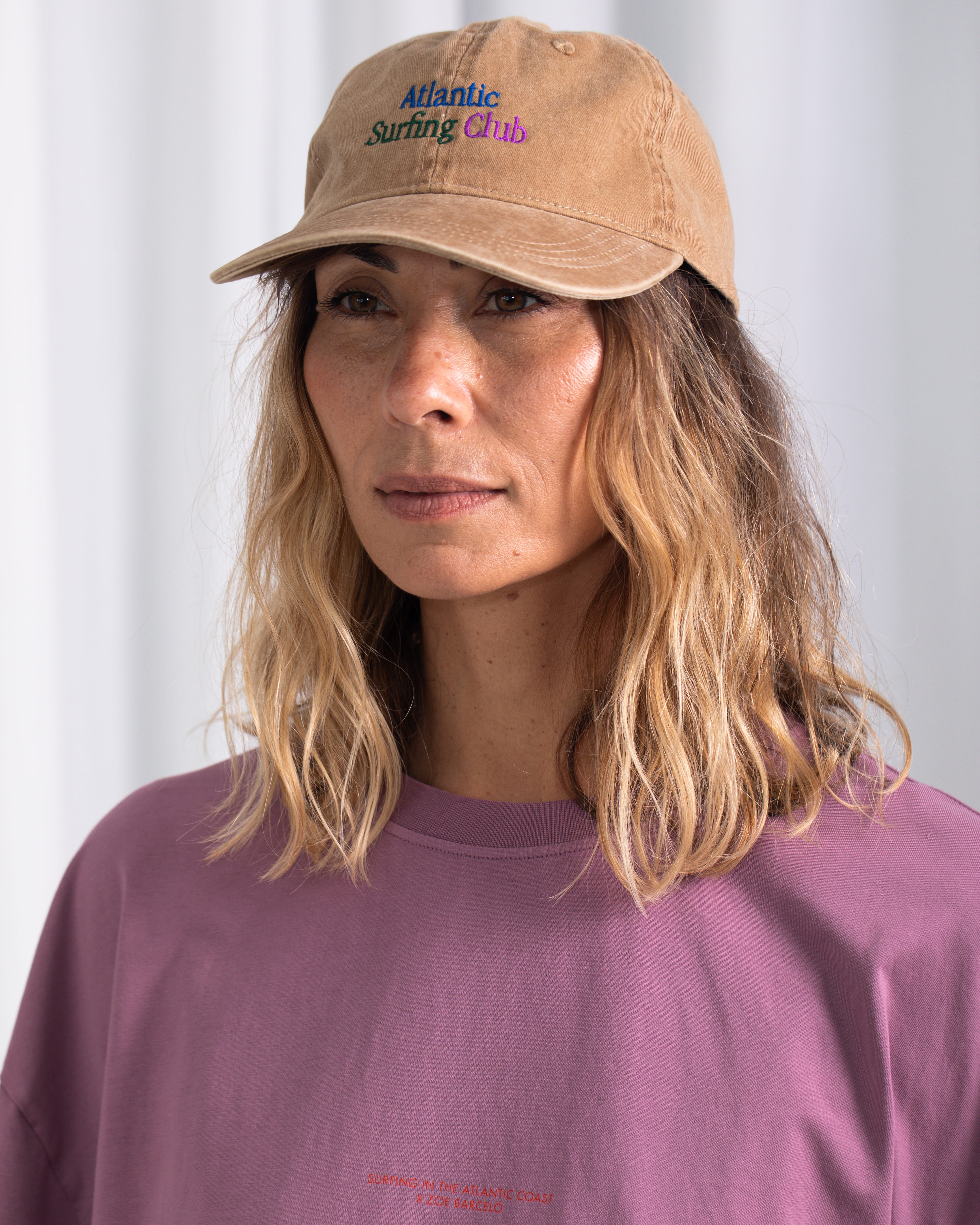 AC Atlantic Surfing Club Cap · Camel