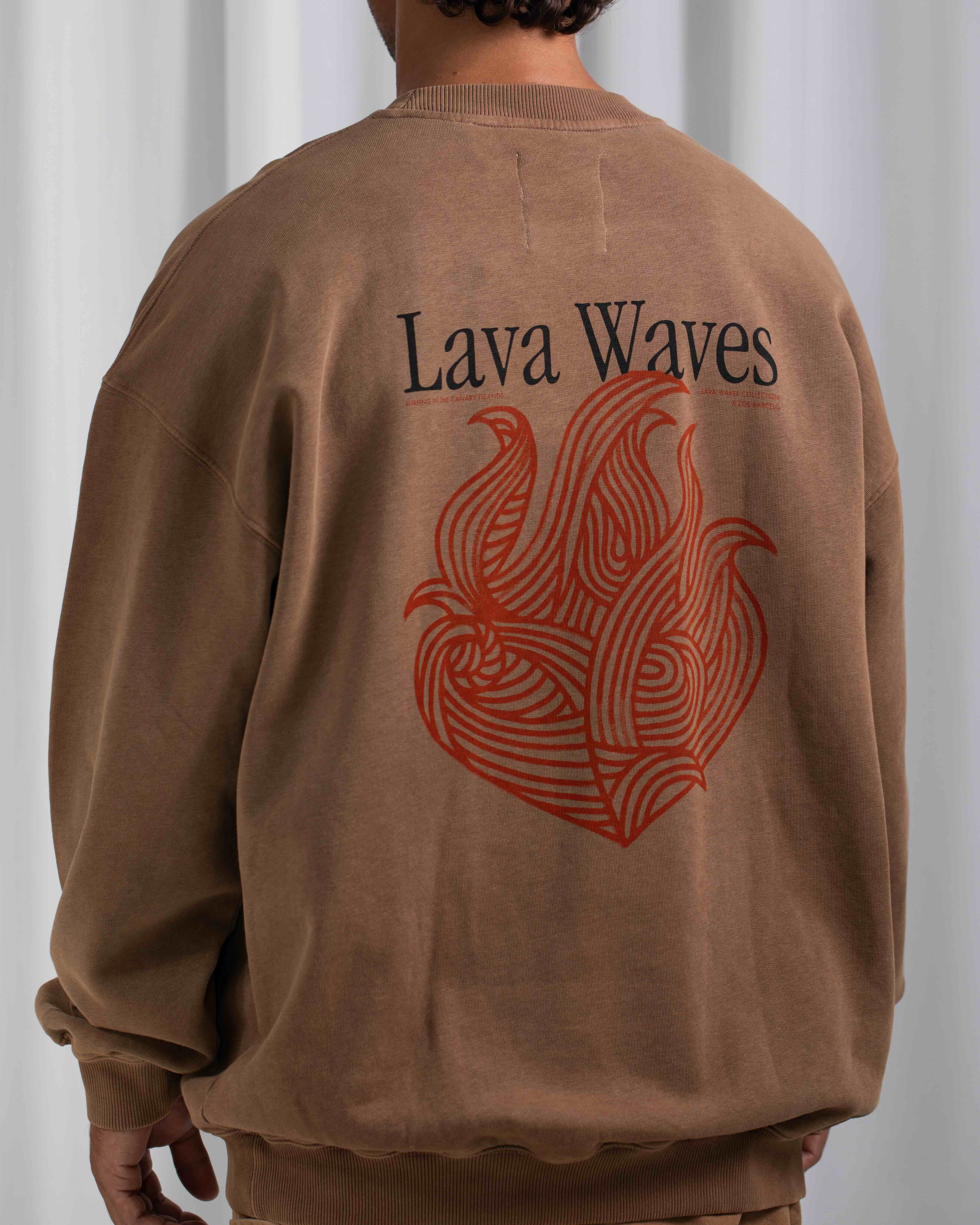 LW Flames Crew Neck Sweater · Barro