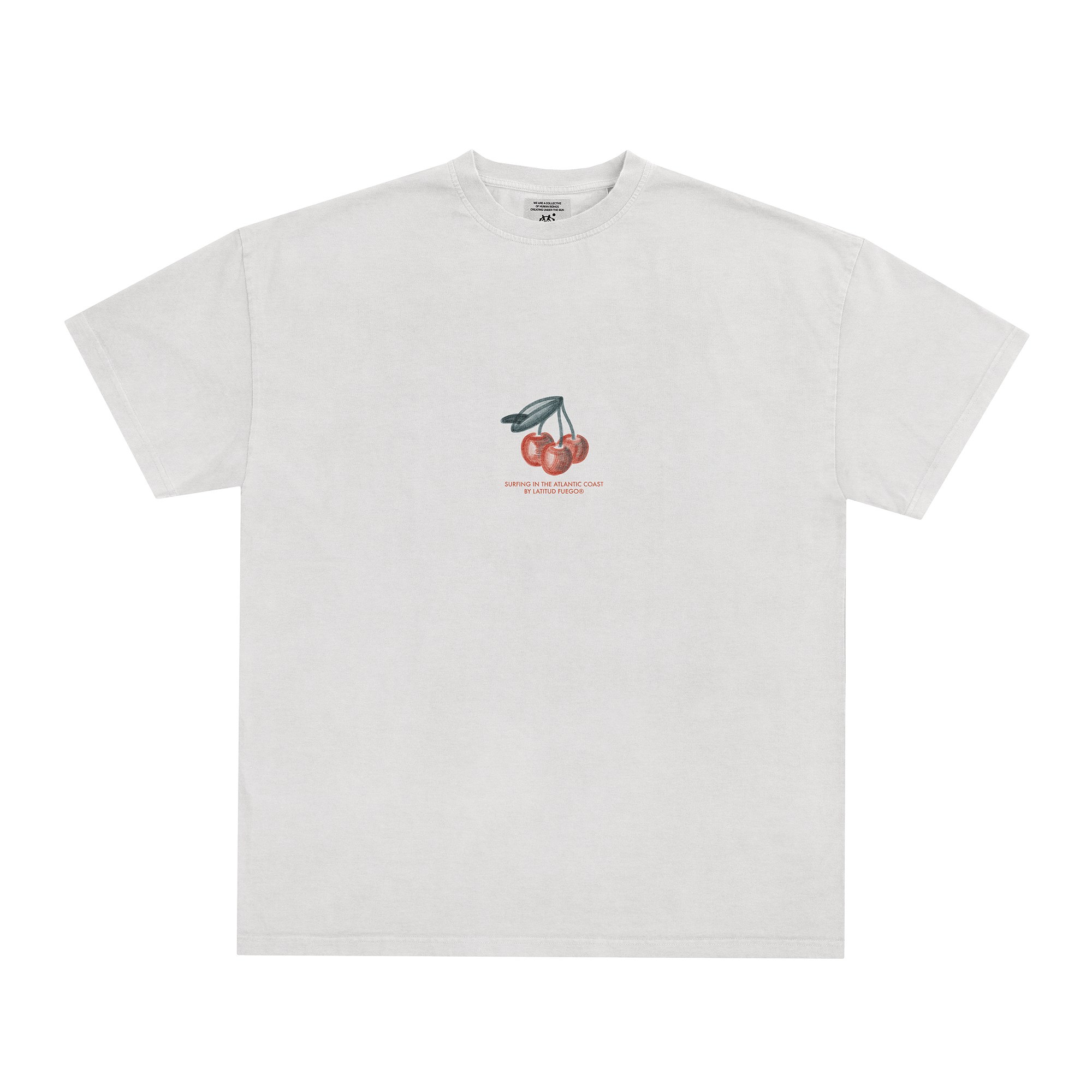 AC Cherries T-shirt · Ecru