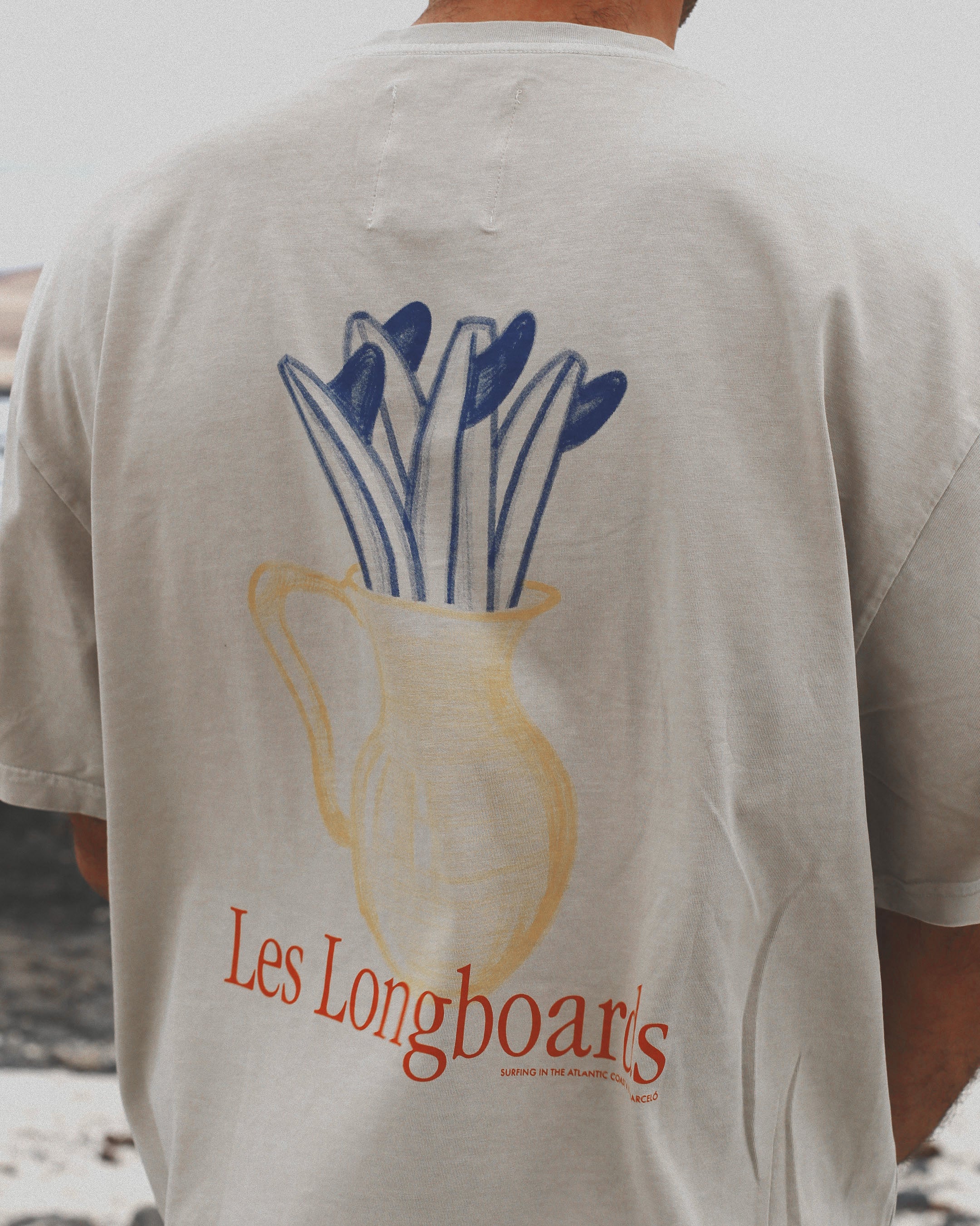 AC Les Longboards T-shirt · Ecru