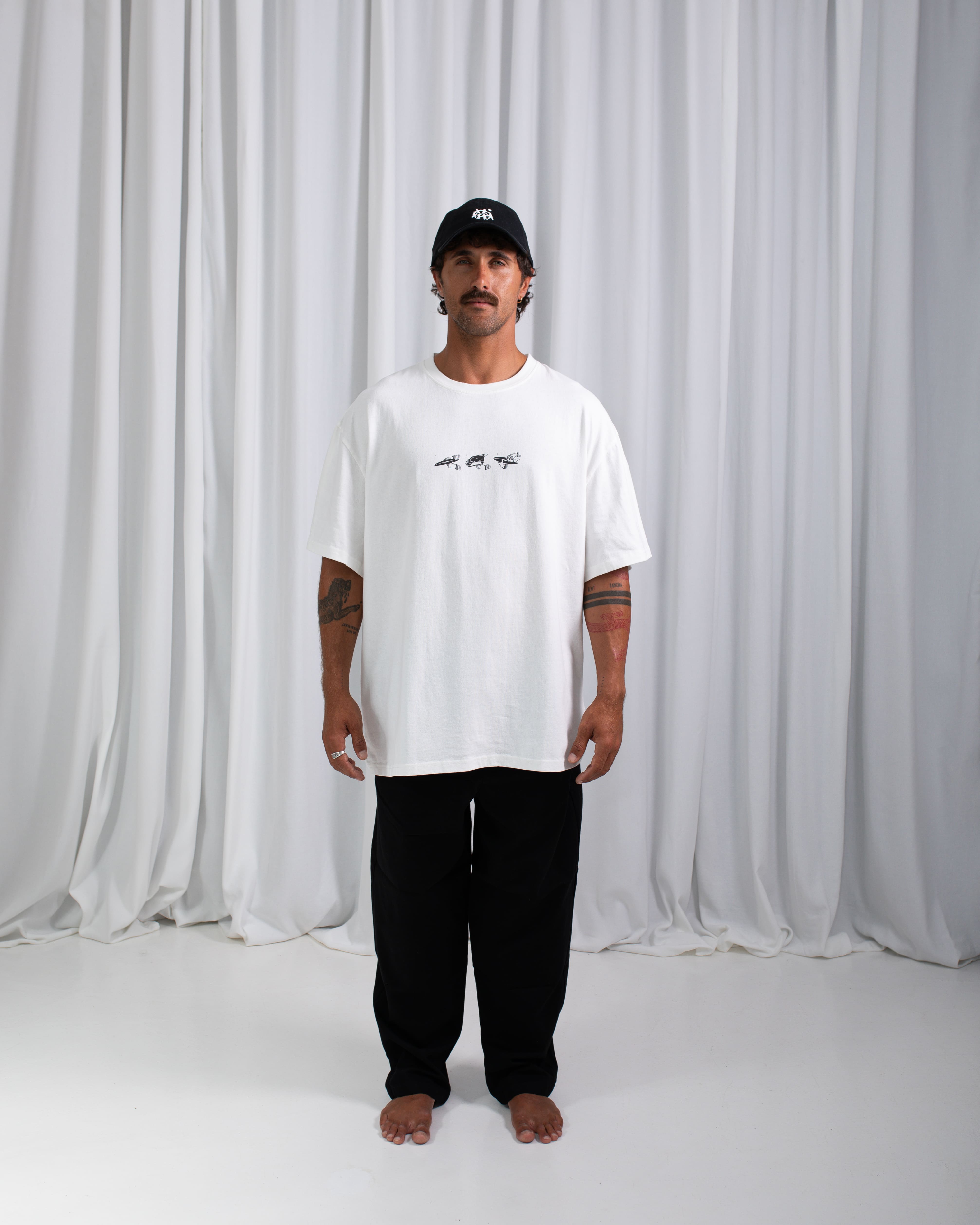 WS Atlantic Waves PUKAS T-Shirt · White