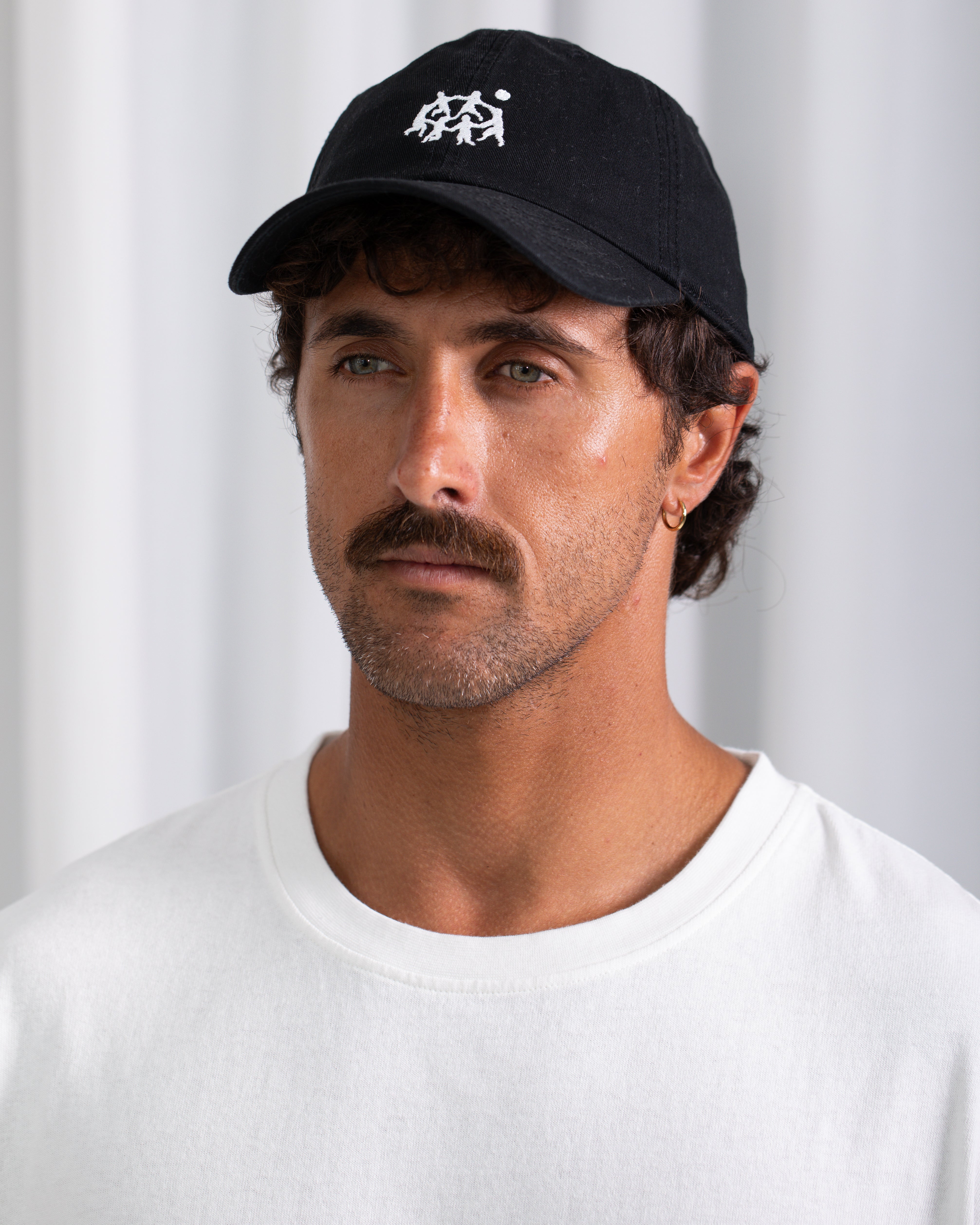 LF Corporate Latitud Fuego® organic cap · Black