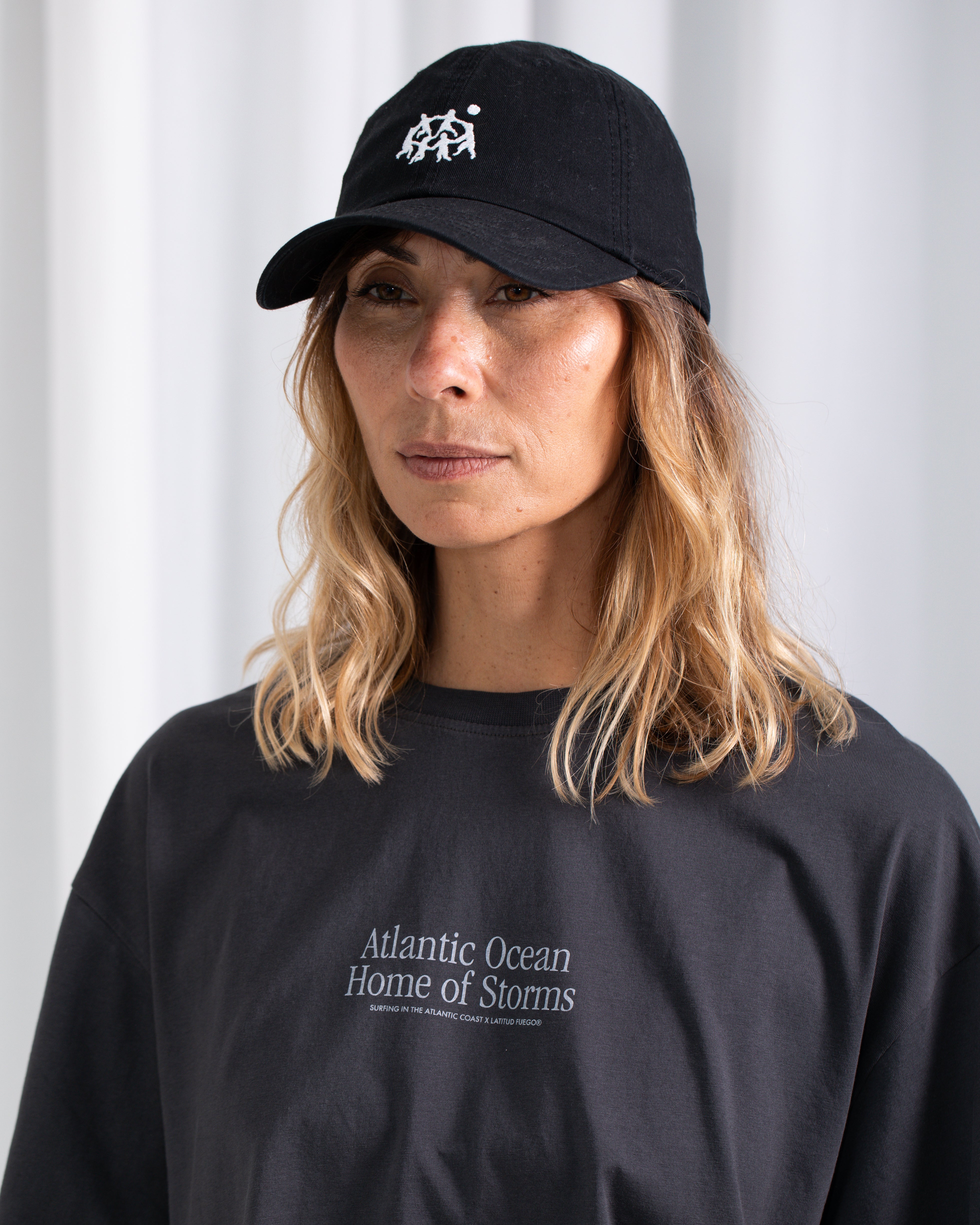 LF Corporate Latitud Fuego® organic cap · Black