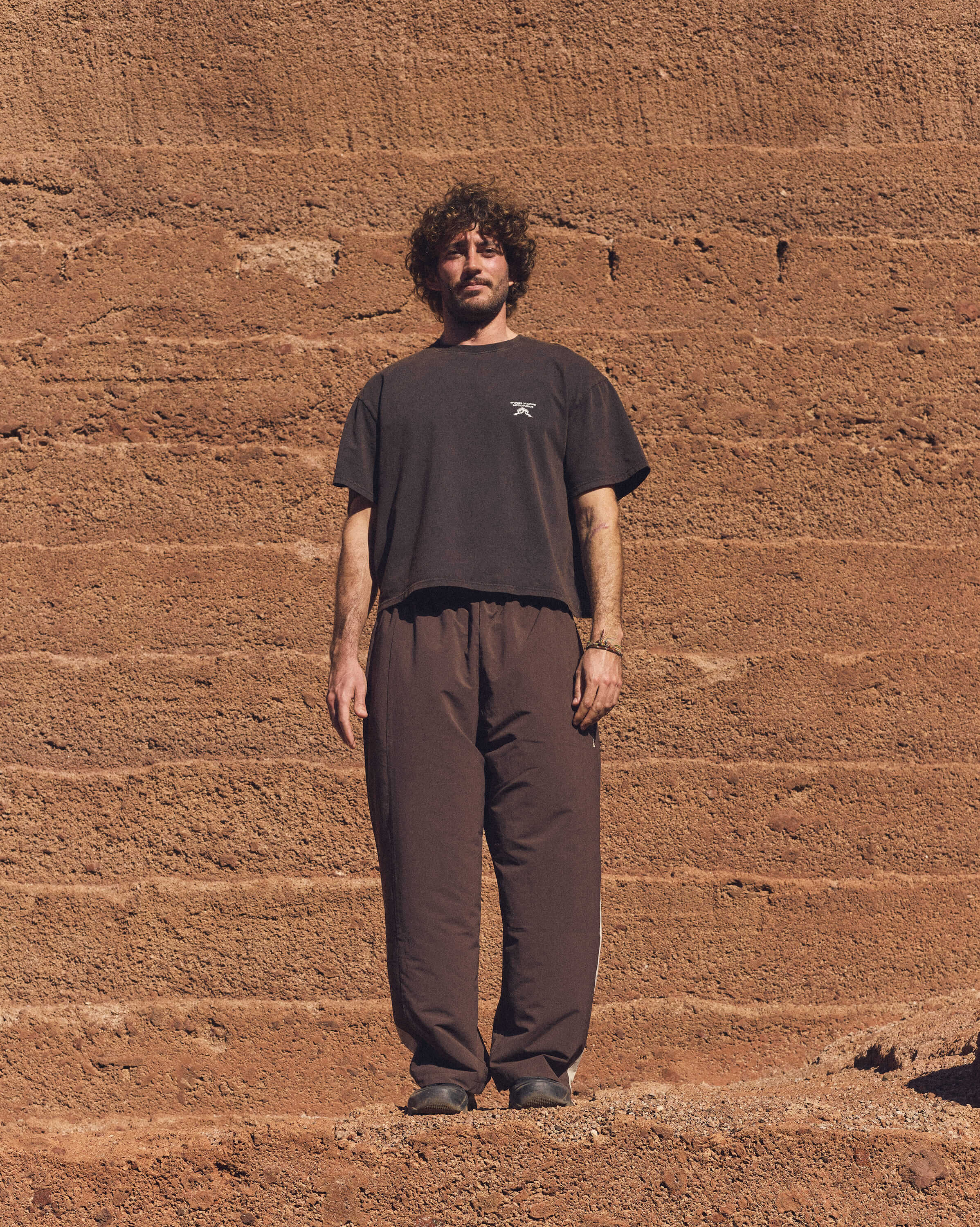 FN Lucha Mid T-Shirt · Black Brown