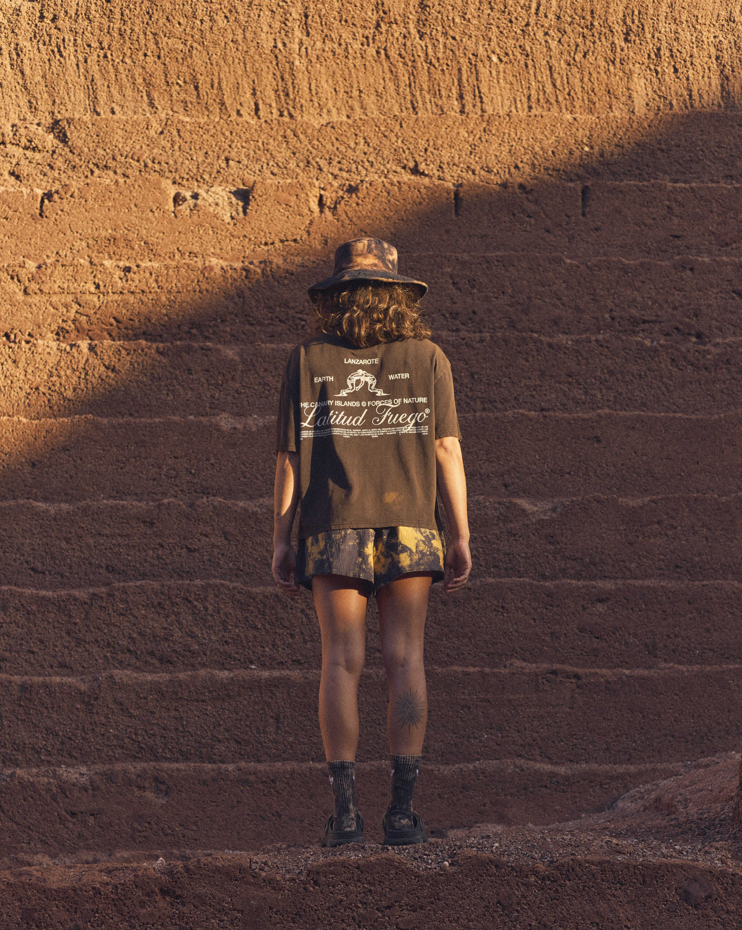 FN Lucha Mid T-Shirt · Black Brown