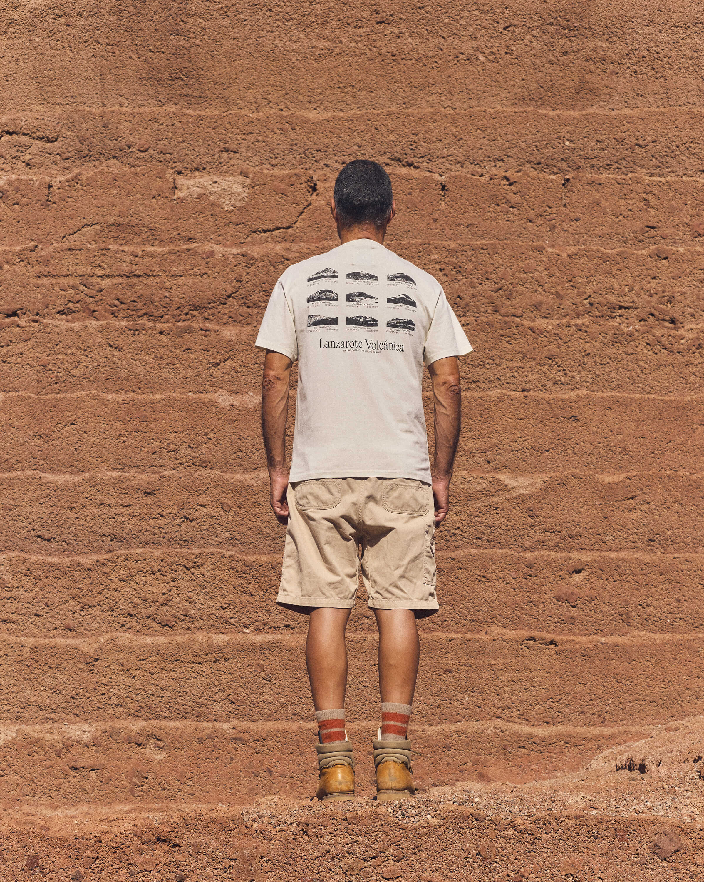 LF · FN Volcanes T-Shirt · Ecru