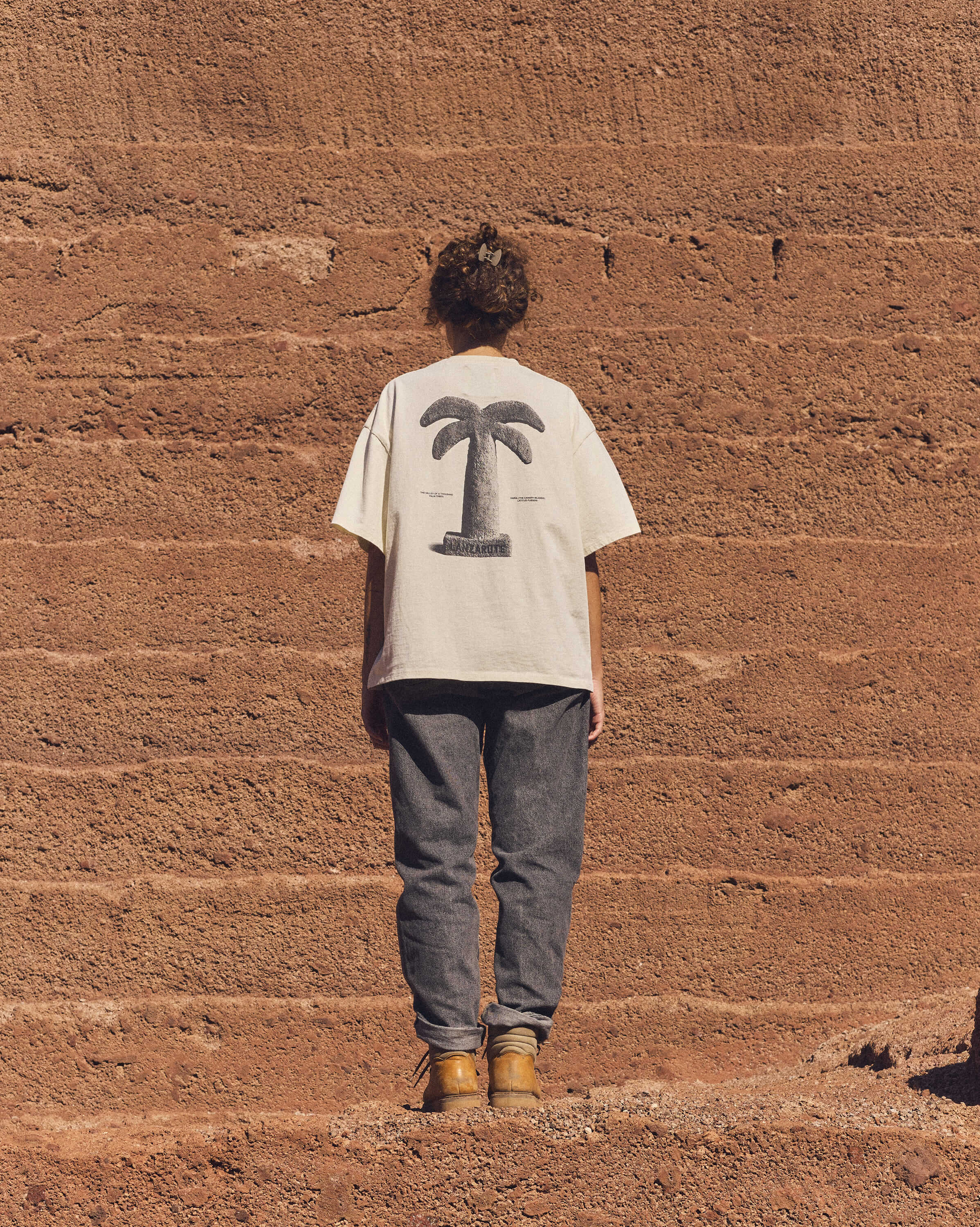 FN Palmera Mid T-Shirt · Ecru