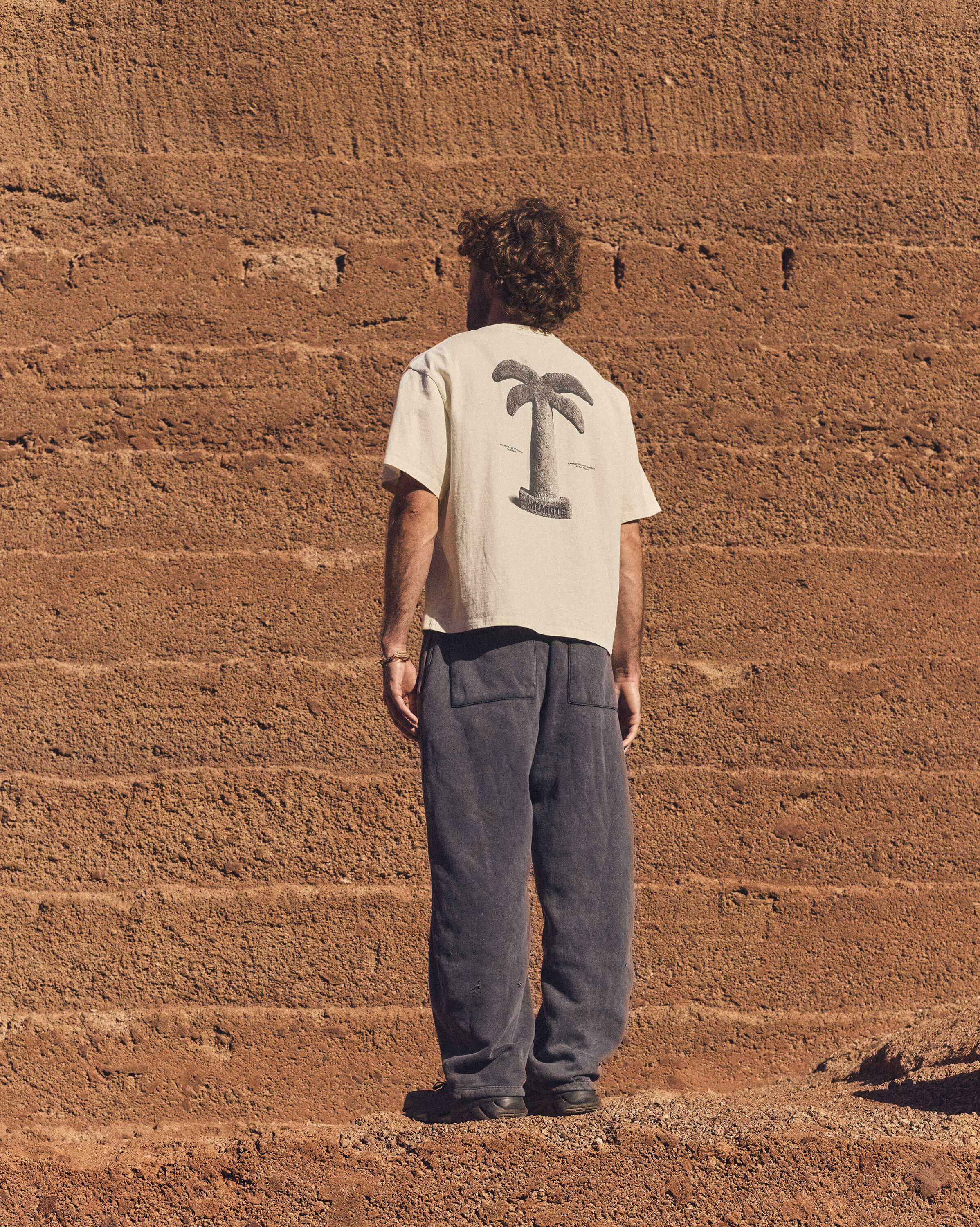 FN Palmera Mid T-Shirt · Ecru