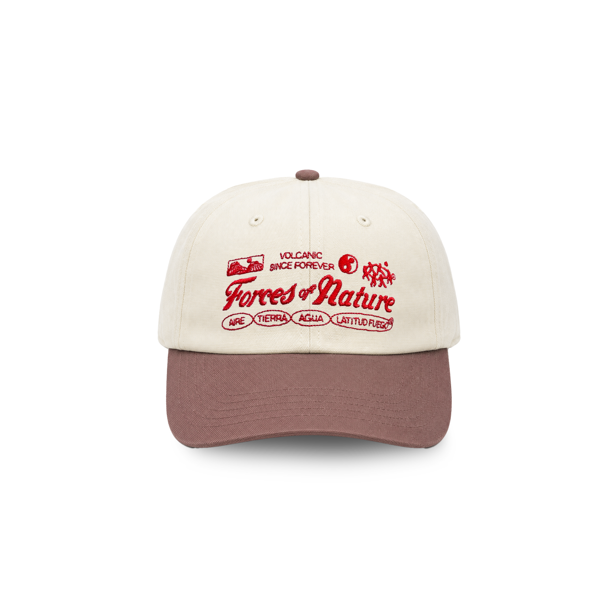 FN Forces of Nature Duo Cap · Ecru / brown