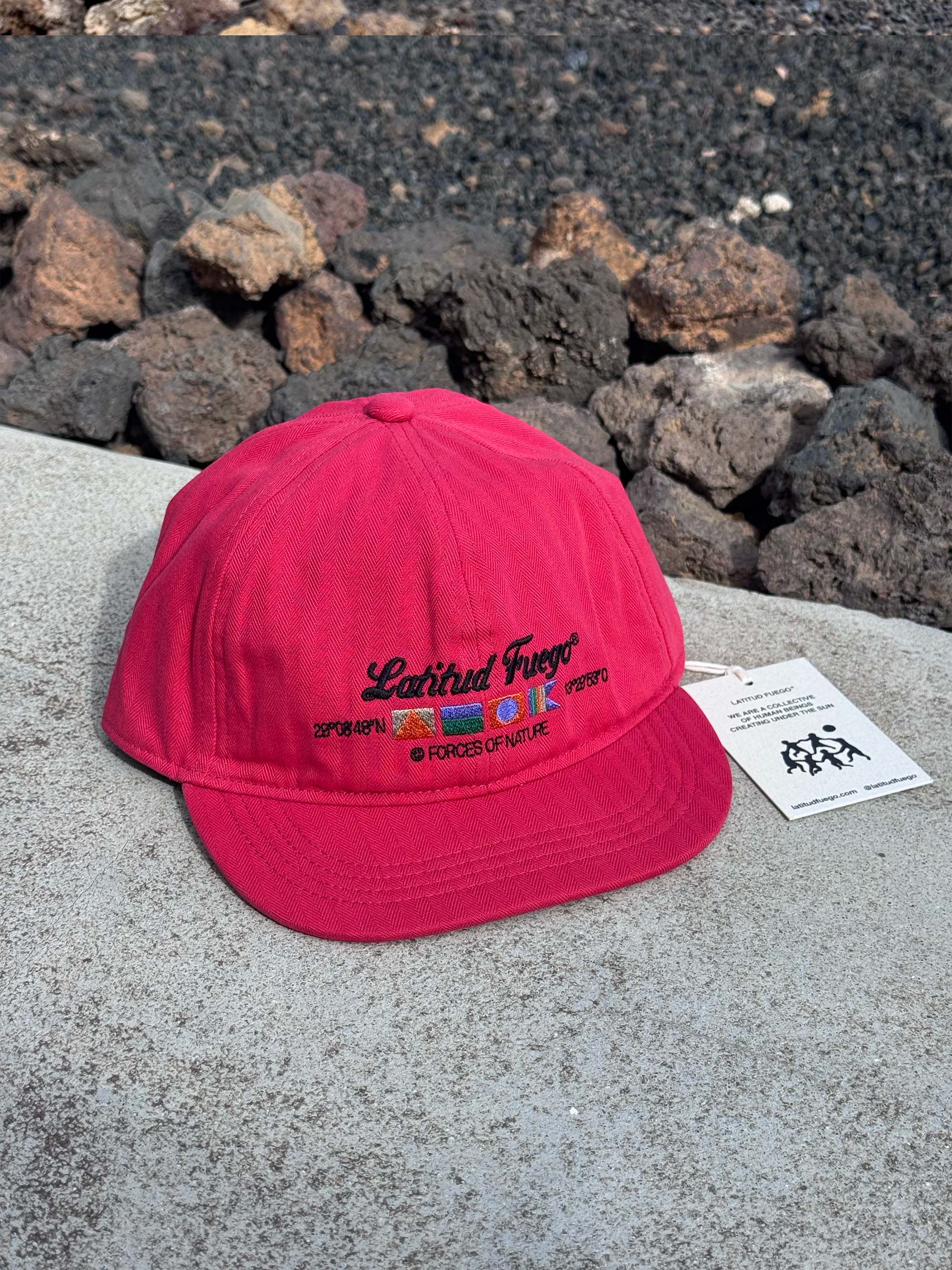 FN Banderas Soft Cap · Fire Whirl Red