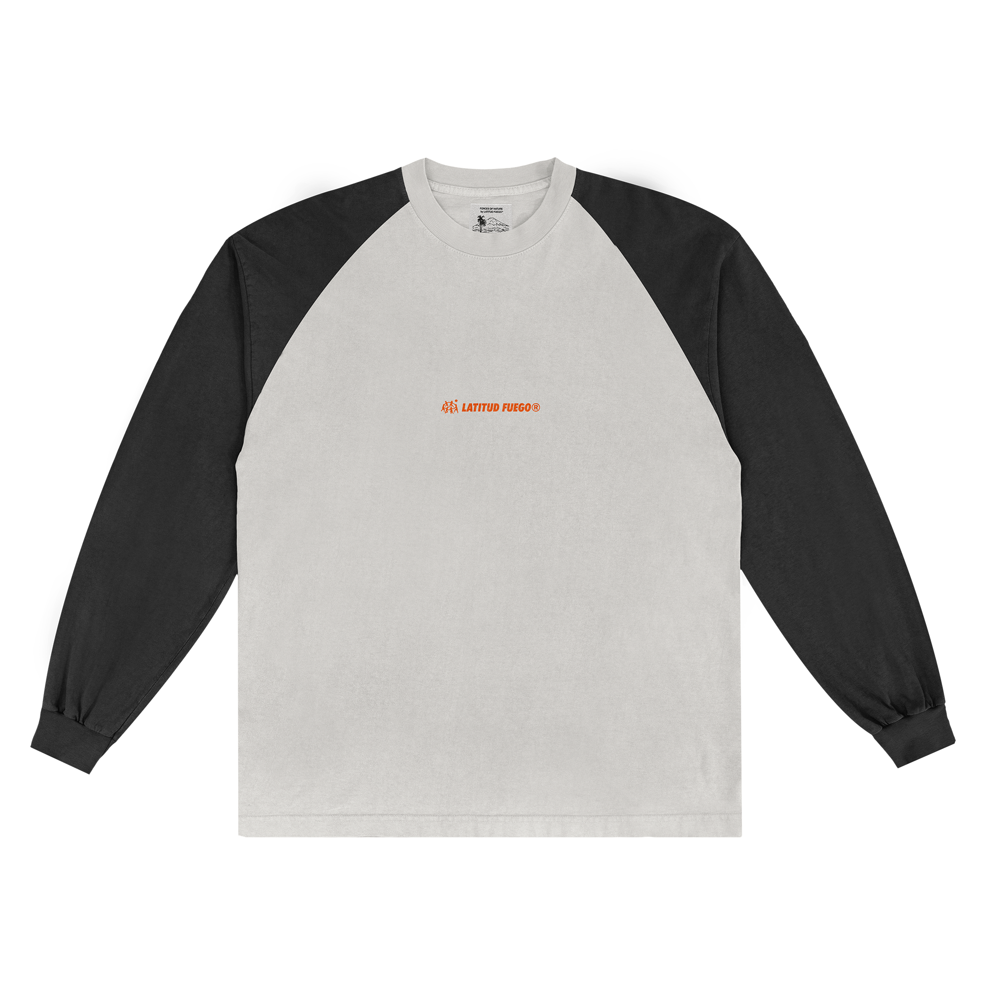 FN Hot As Lava Longsleeve · Ecru / Faded Black