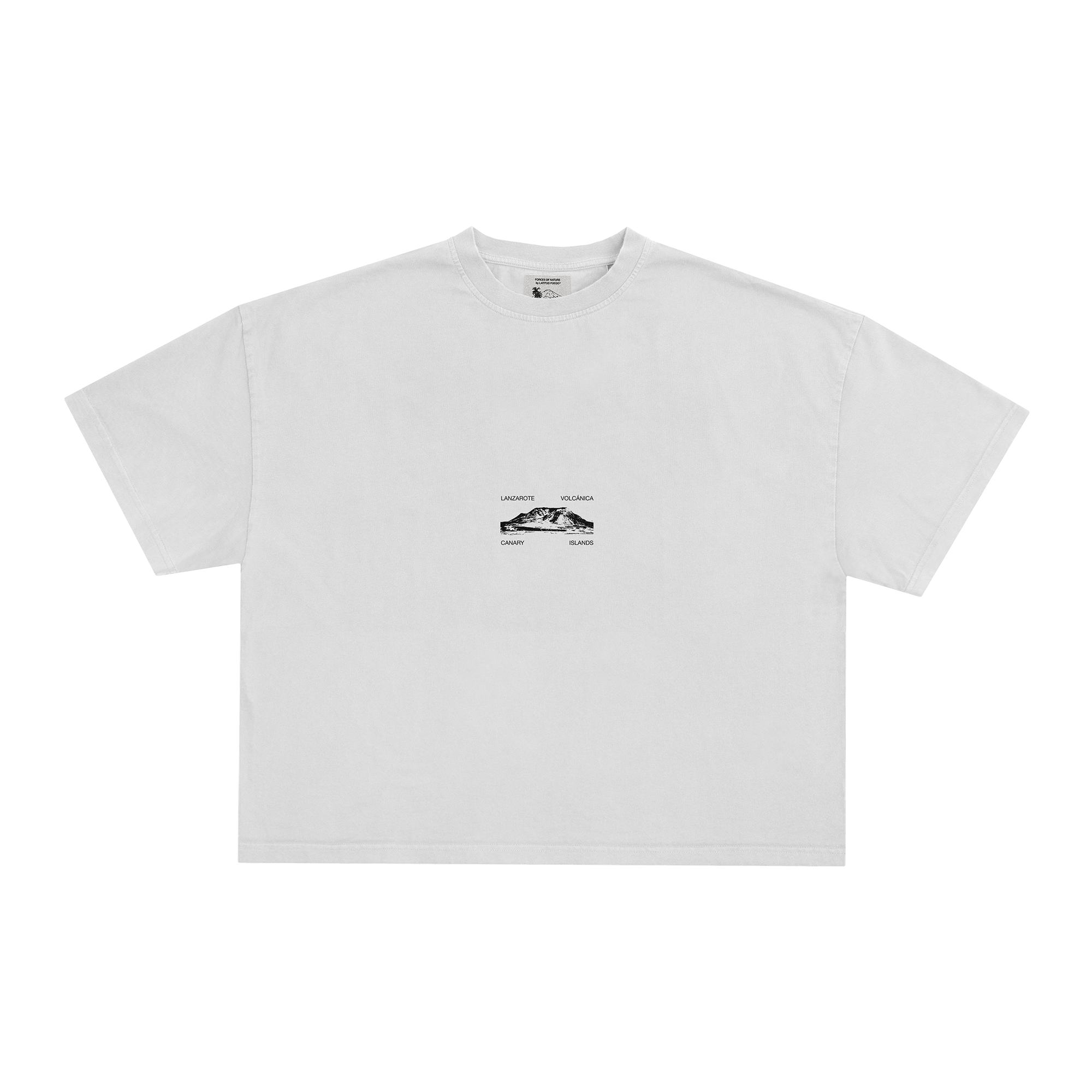 FN Volcanes Crop T-Shirt · Ecru