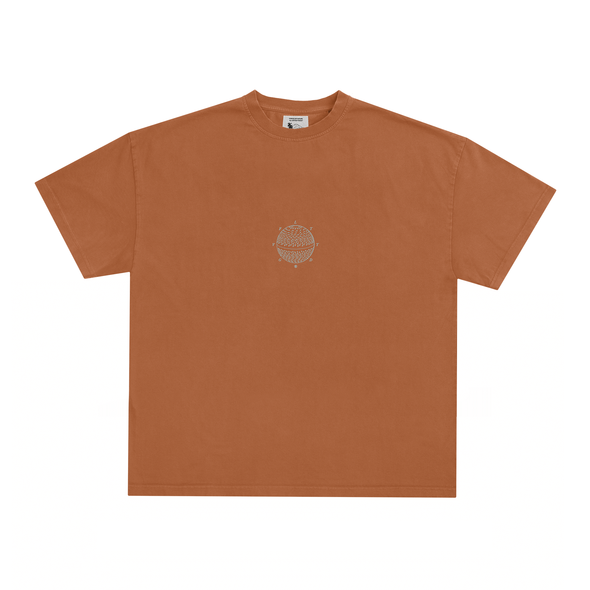 LF · FN Currents Mid T-Shirt · Roasted Orange