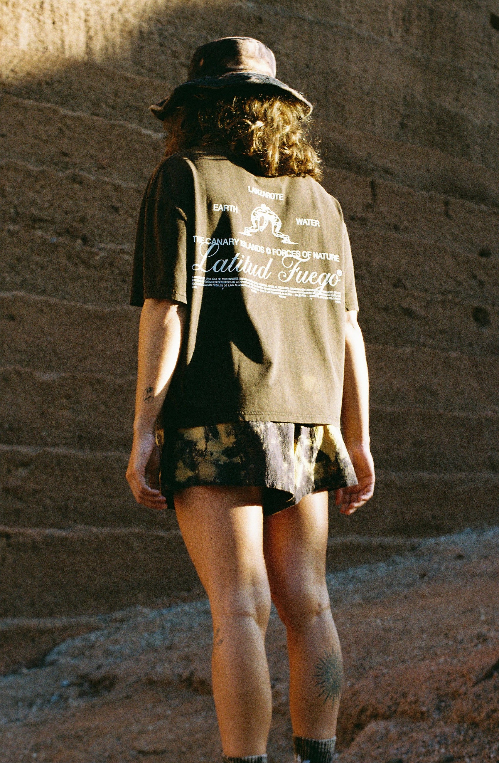 FN Lucha Mid T-Shirt · Black Brown