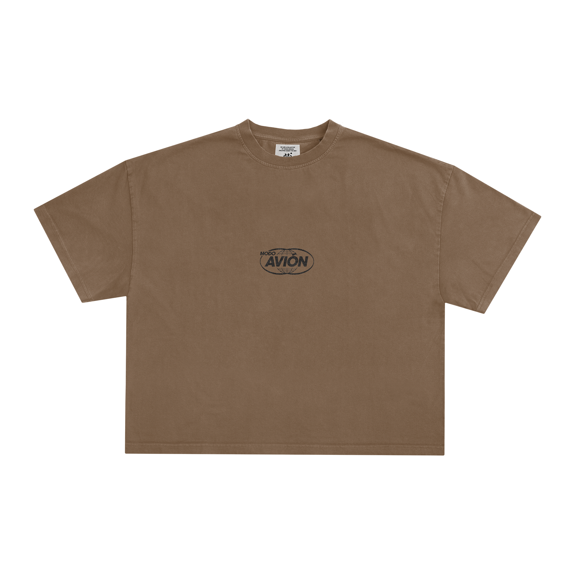 GZ Modo Avión Crop T-shirt · Barro
