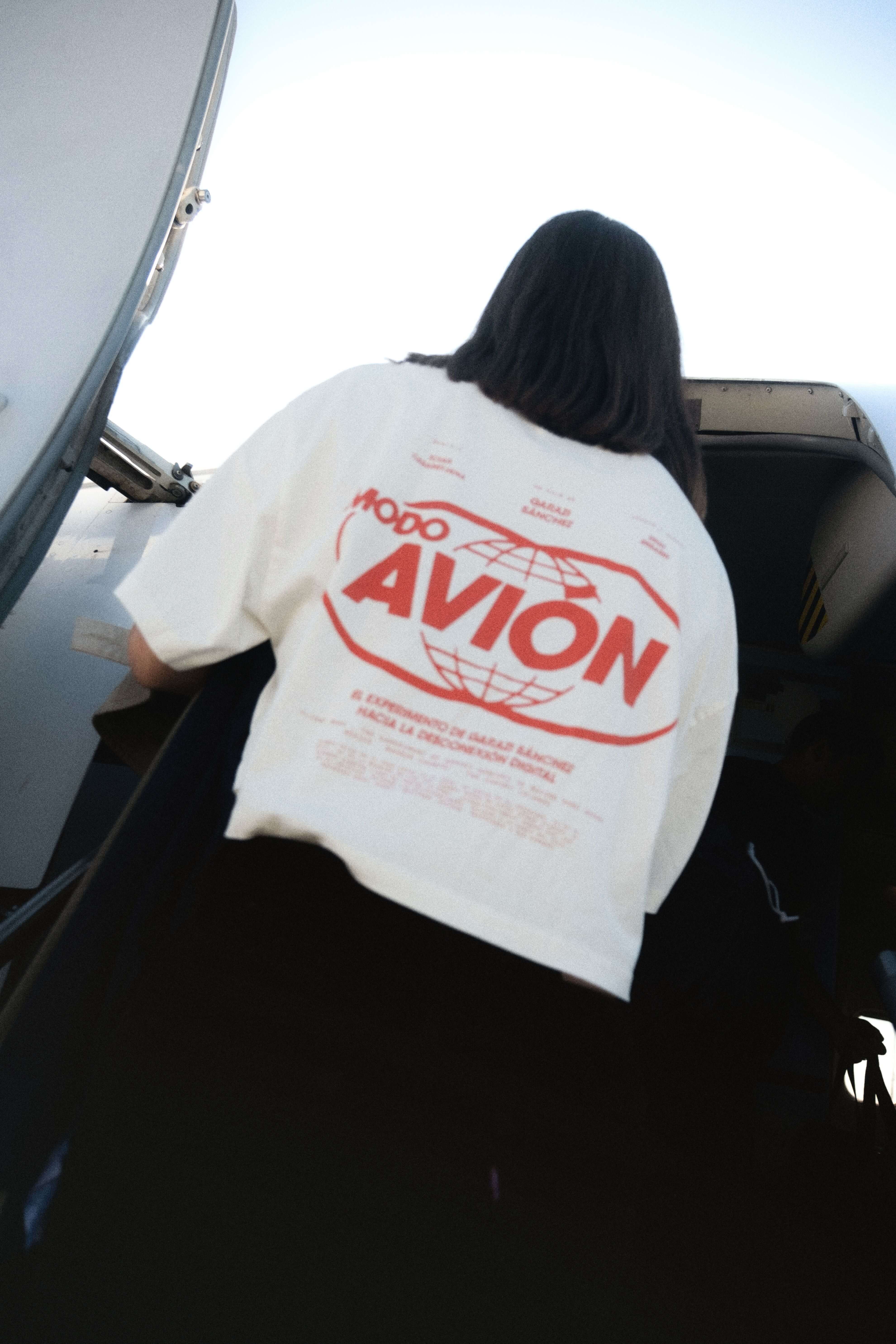 GZ Modo Avión Crop T-shirt · White