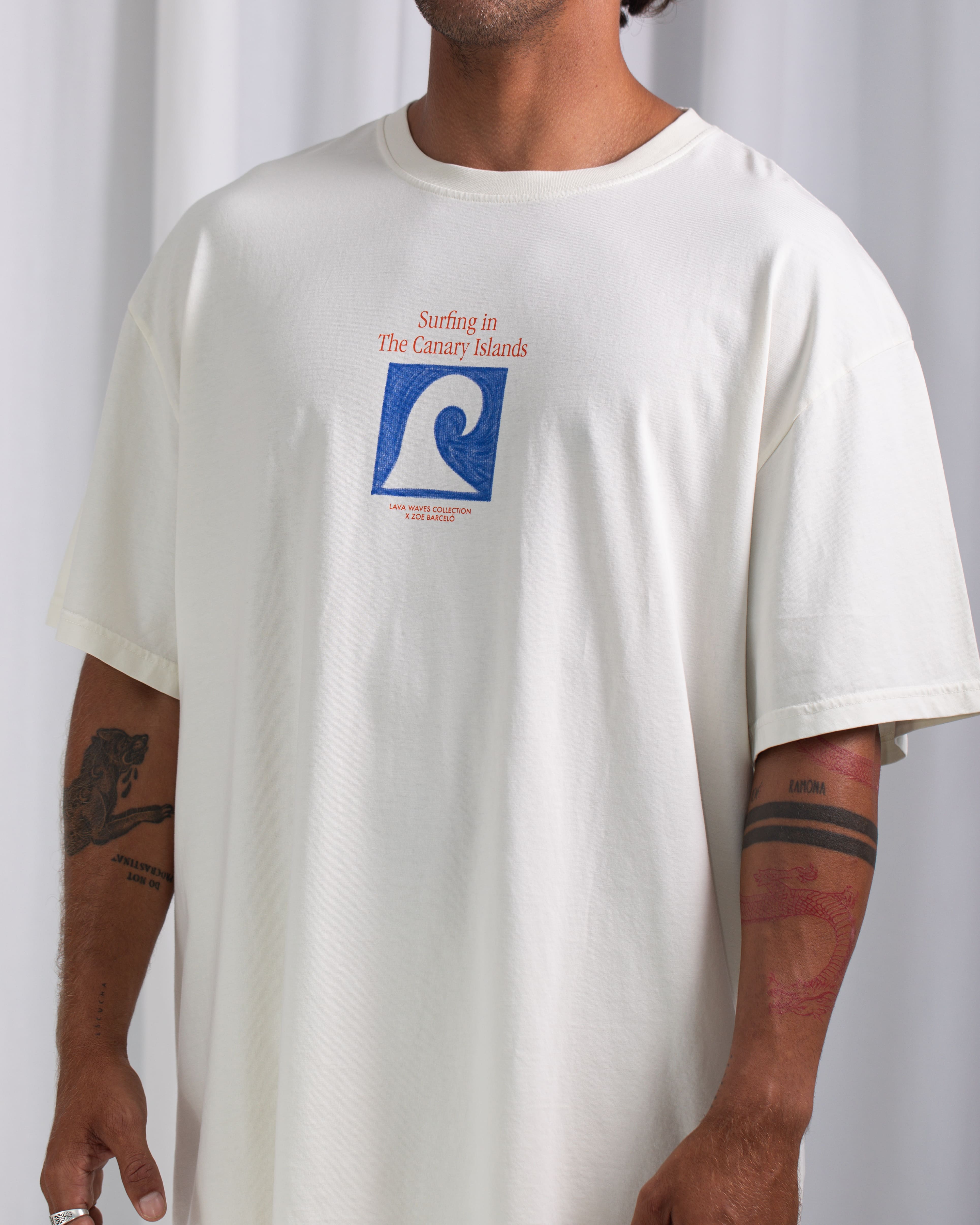 LW Essentials T-shirt · Ecru
