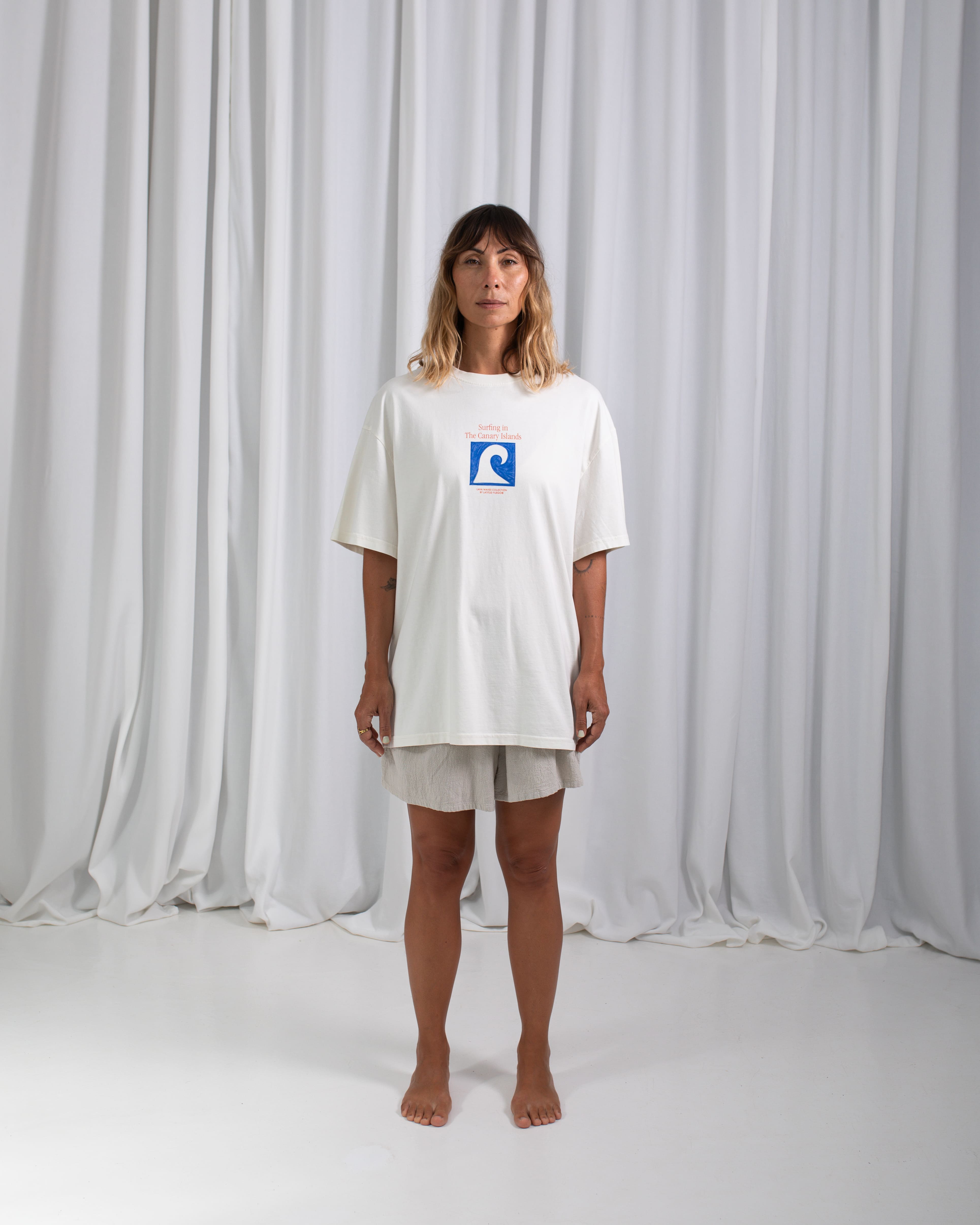 LW Essentials T-shirt · Ecru