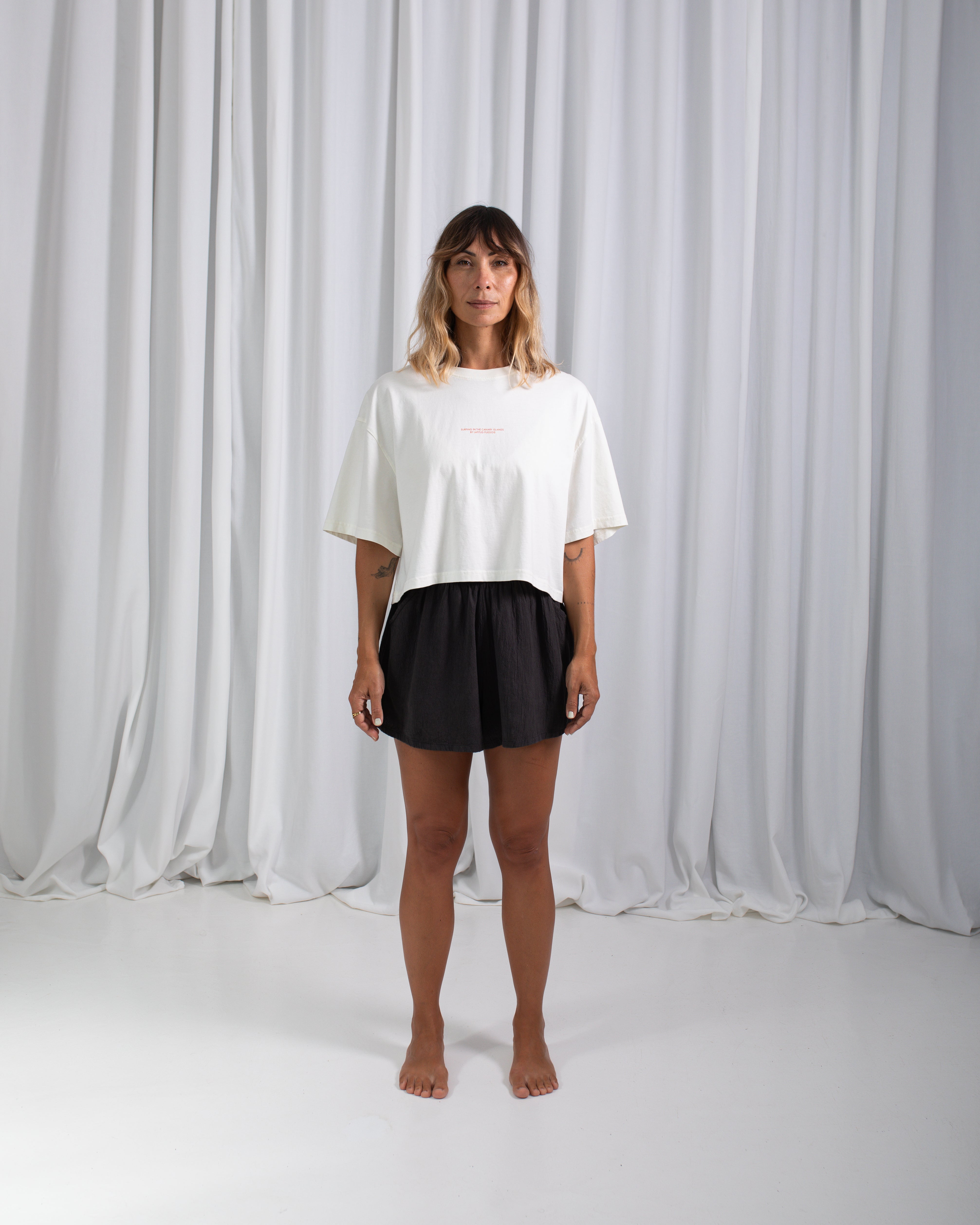 LF Short Organic Cotton · Anthracite