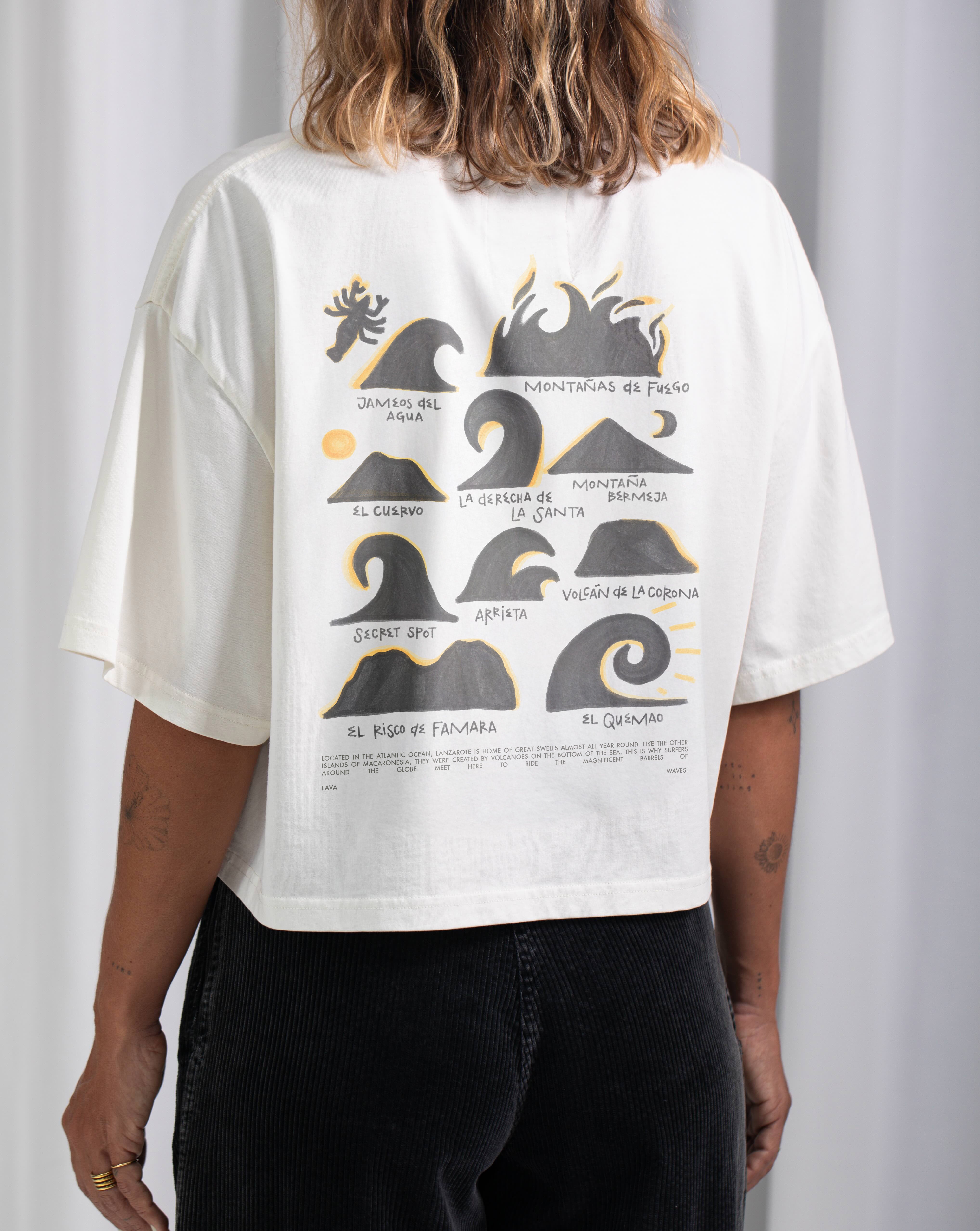 AC Secret Spot Crop T-shirt · Ecru