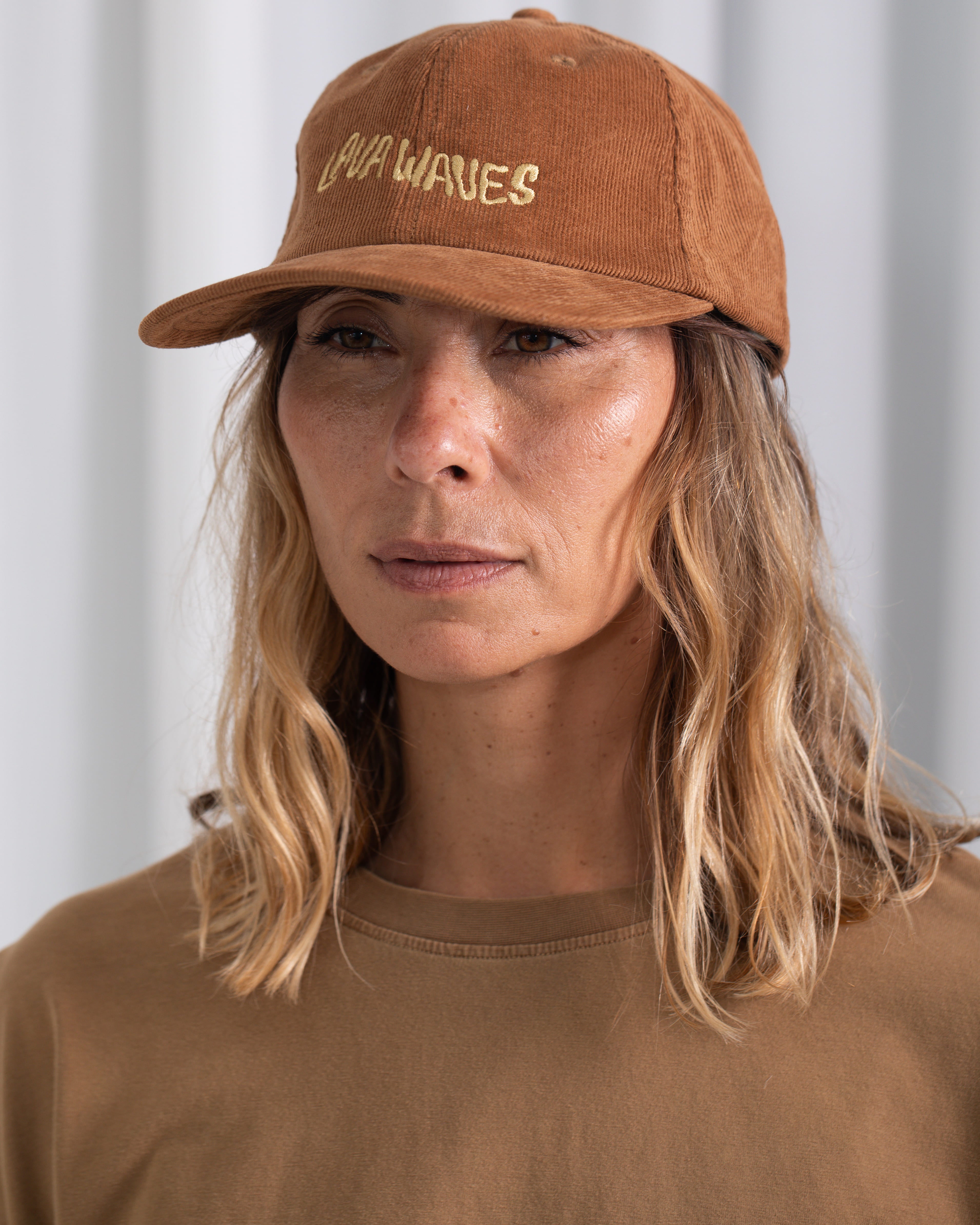 LW Lava Waves Cap · Camel