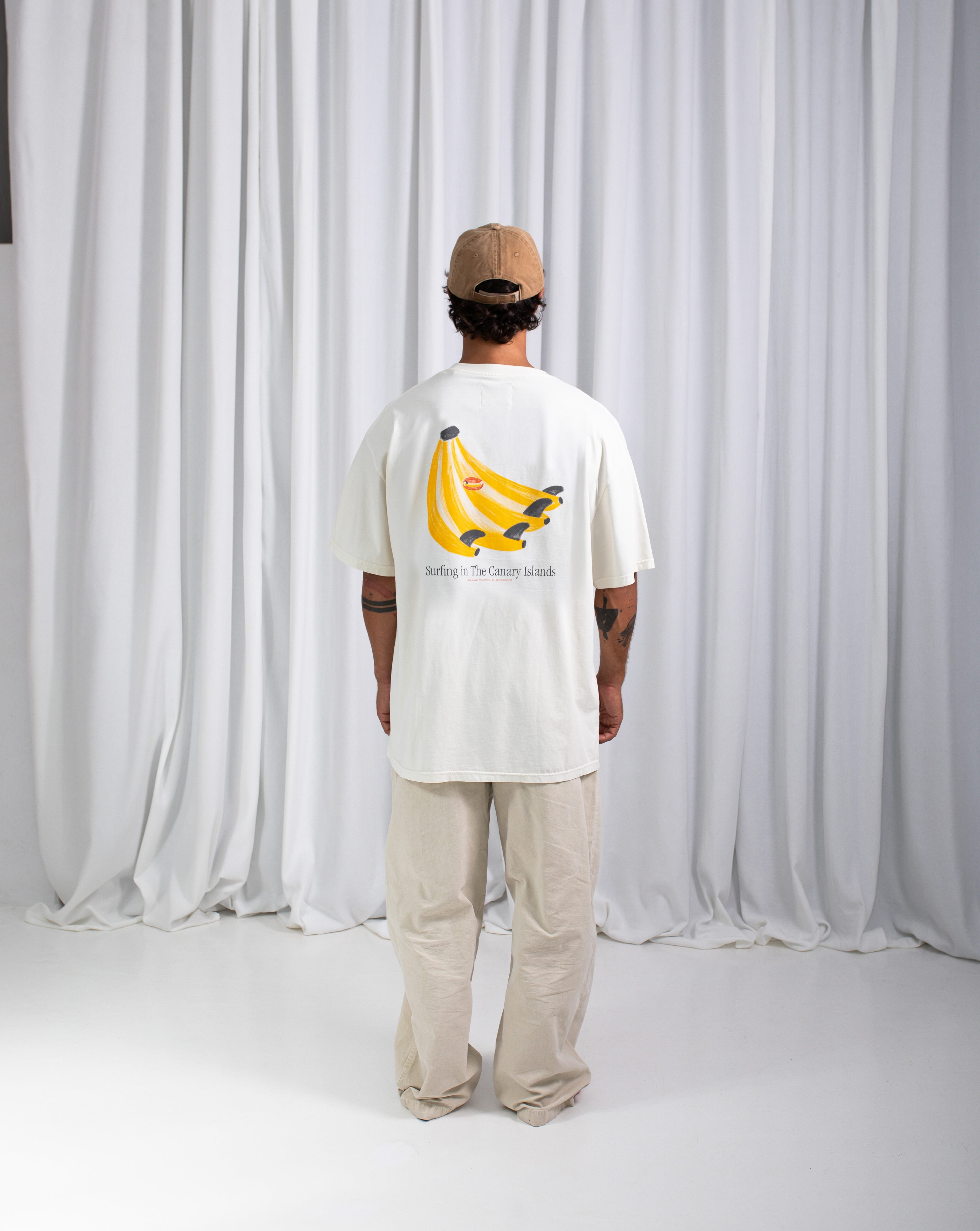 LW Plátanos T-shirt · Ecru