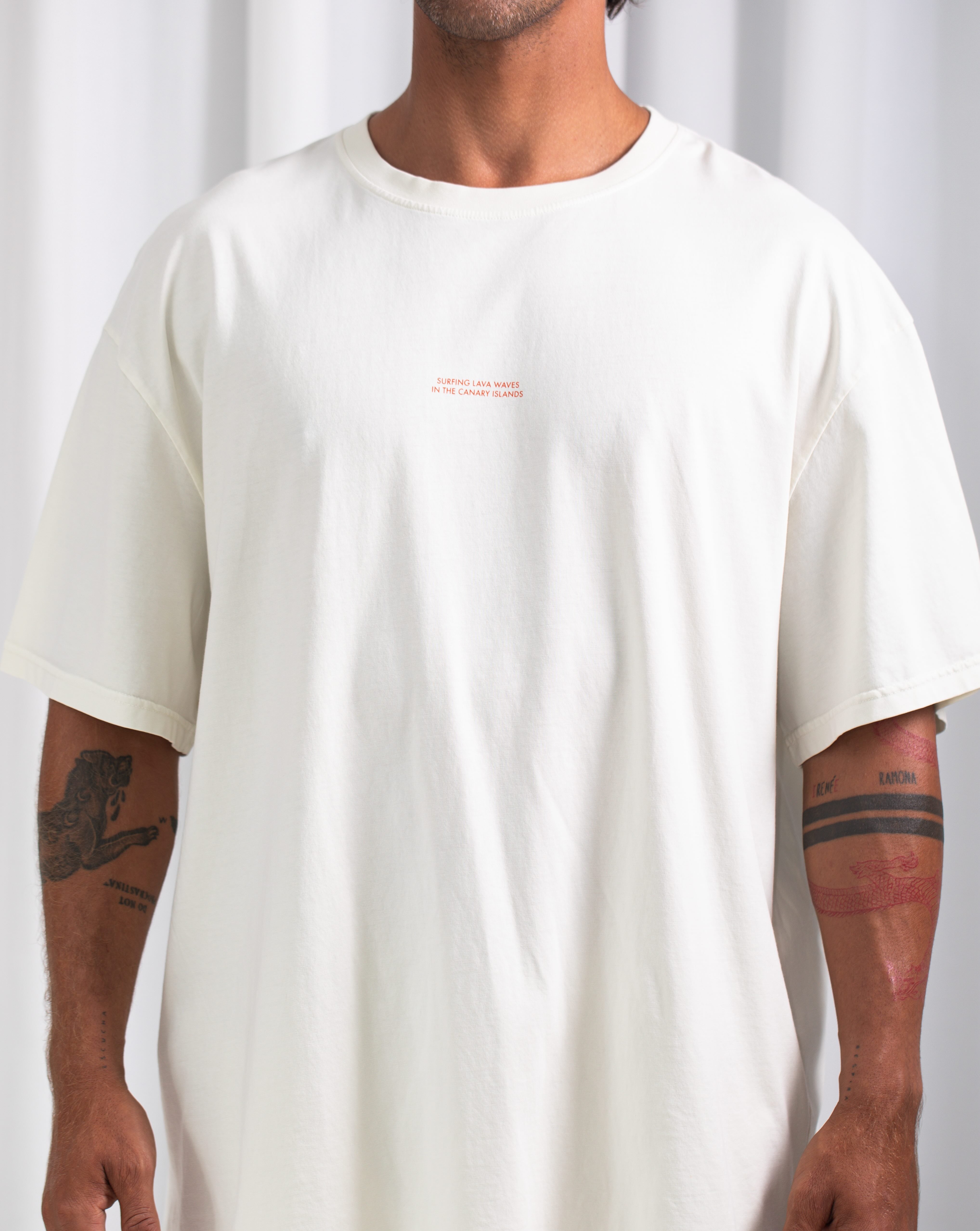 LW Plátanos T-shirt · Ecru