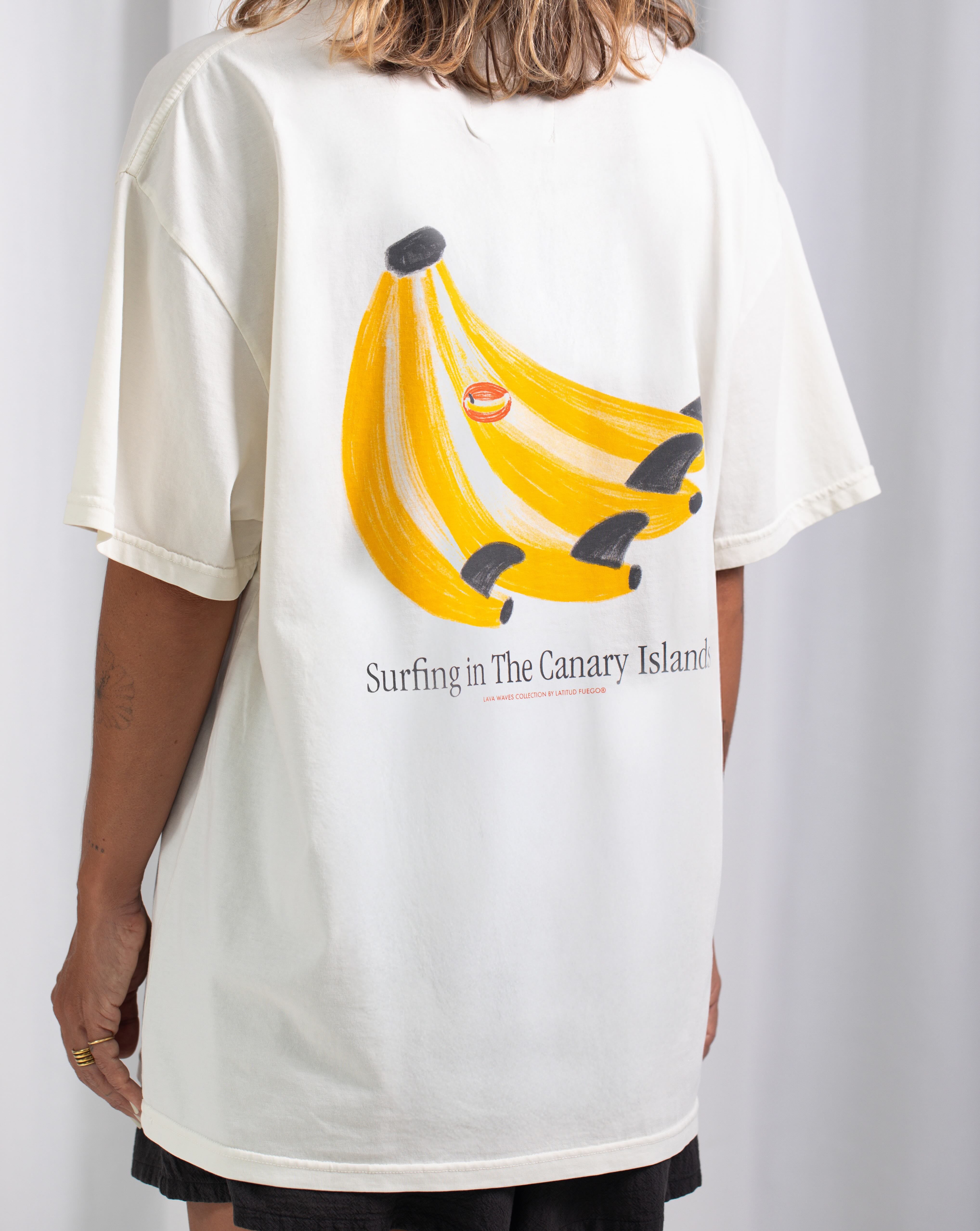 LW Plátanos T-shirt · Ecru