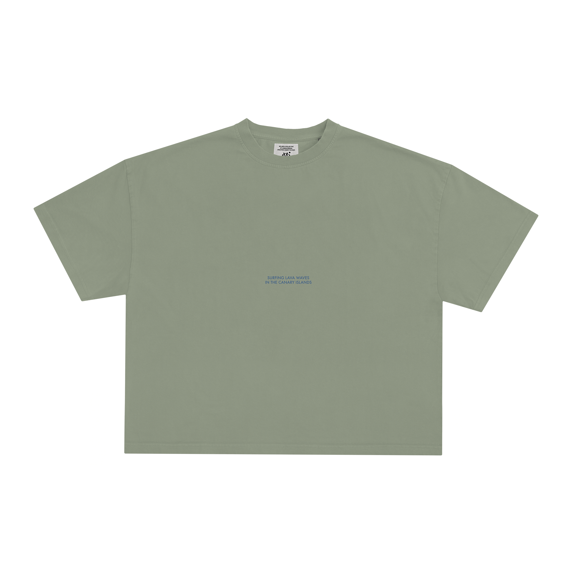 LW Palms Crop T-shirt · Sage