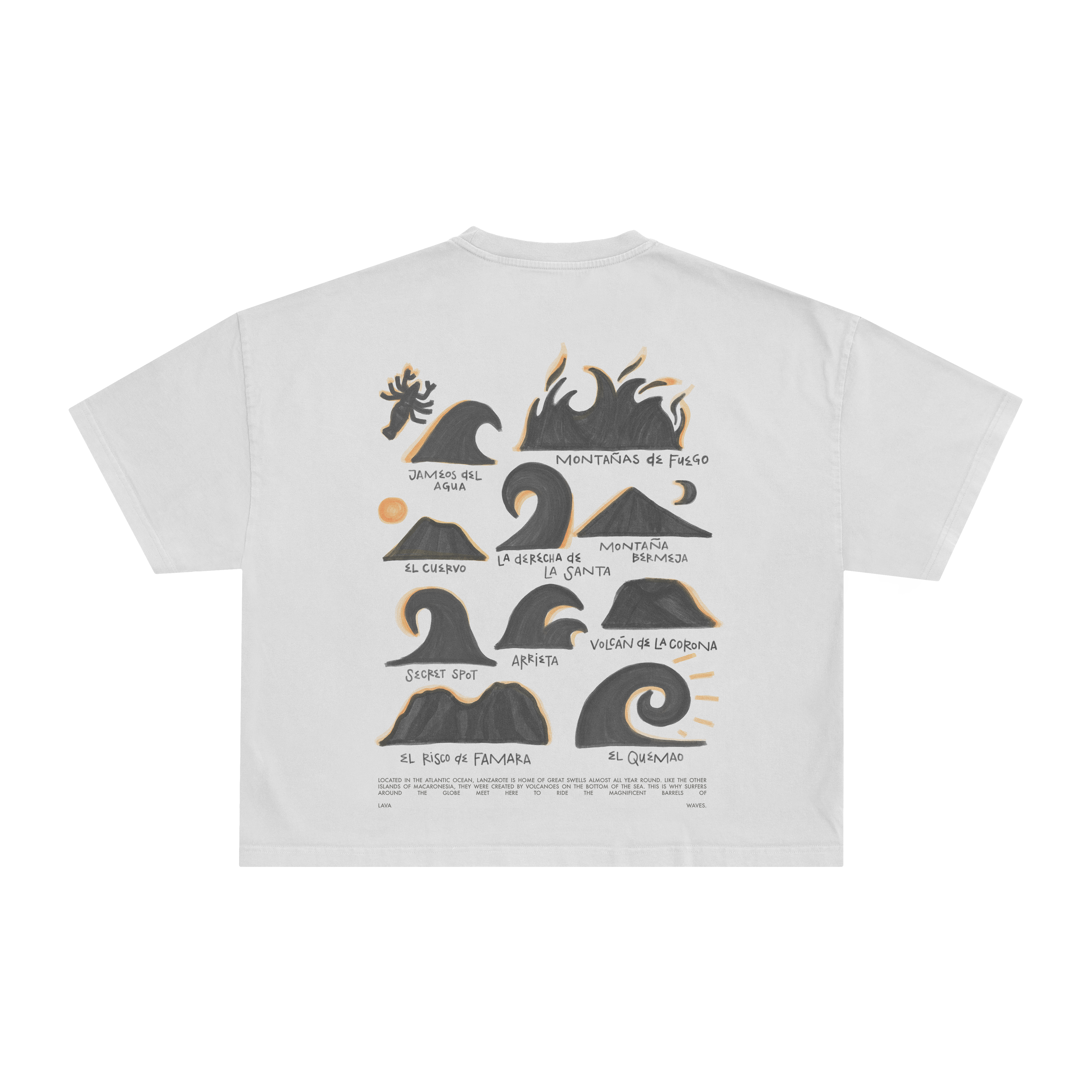 AC Secret Spot Crop T-shirt · Ecru