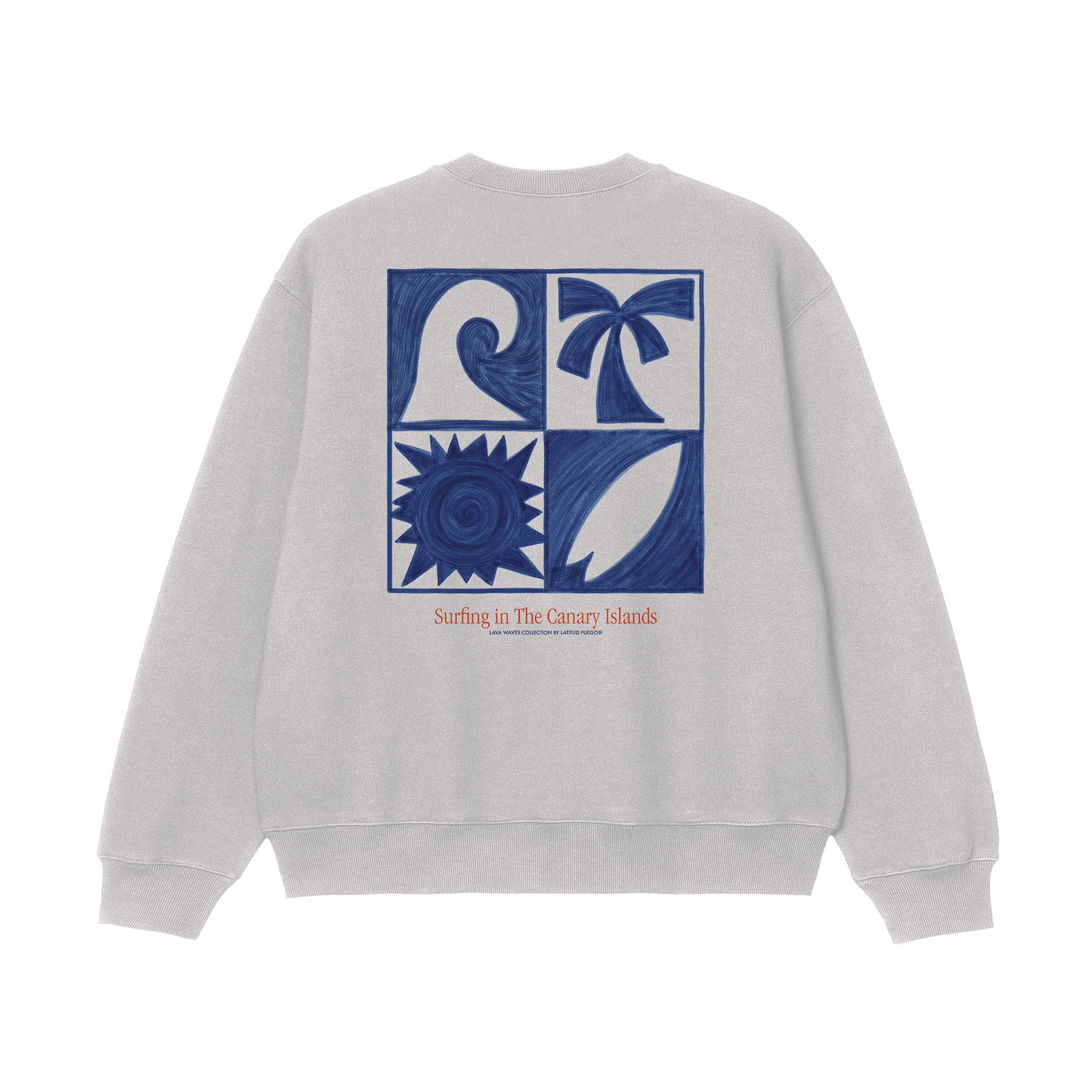 LF · LW Essentials Crew Neck Sweater · Bone-grey