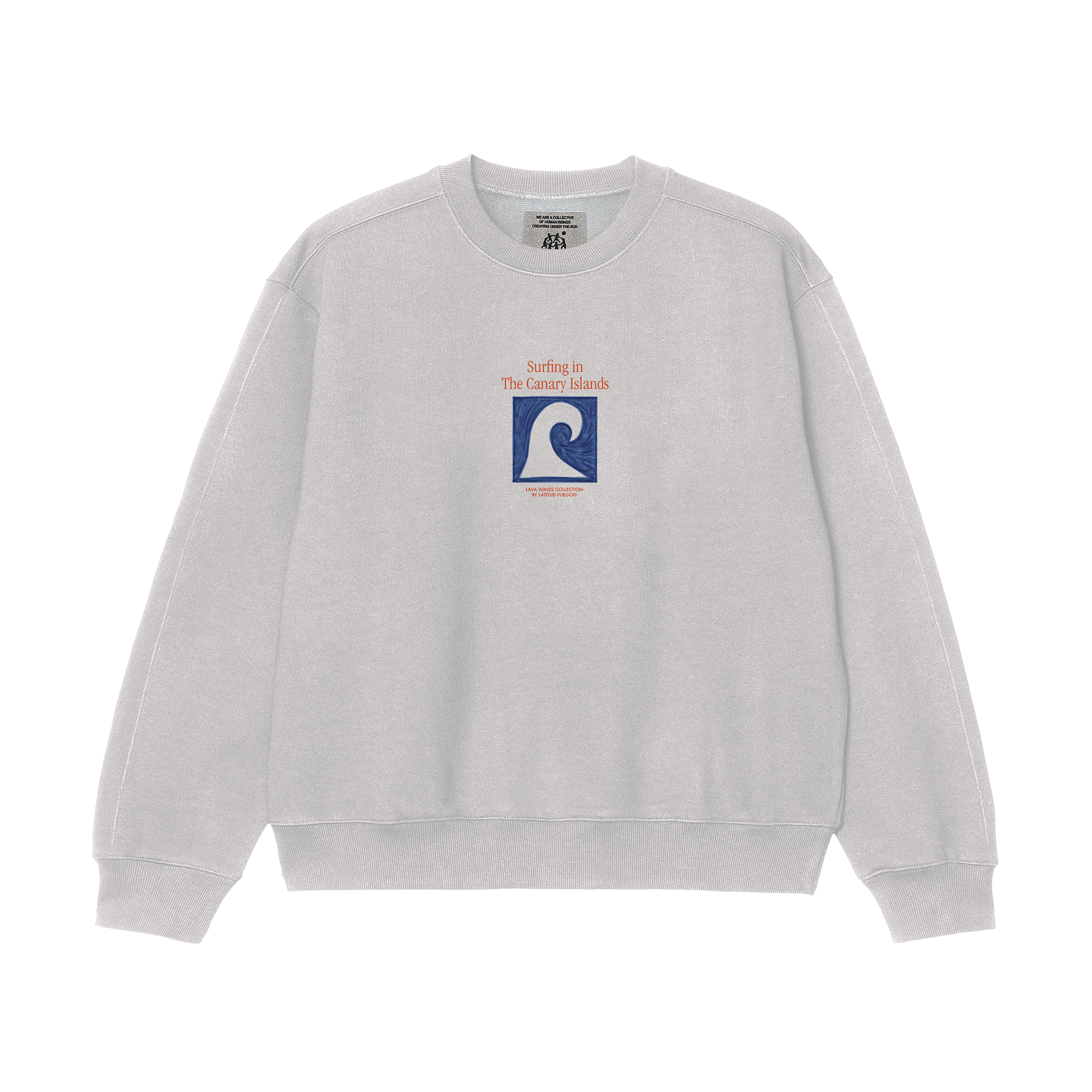 LF · LW Essentials Crew Neck Sweater · Bone-grey
