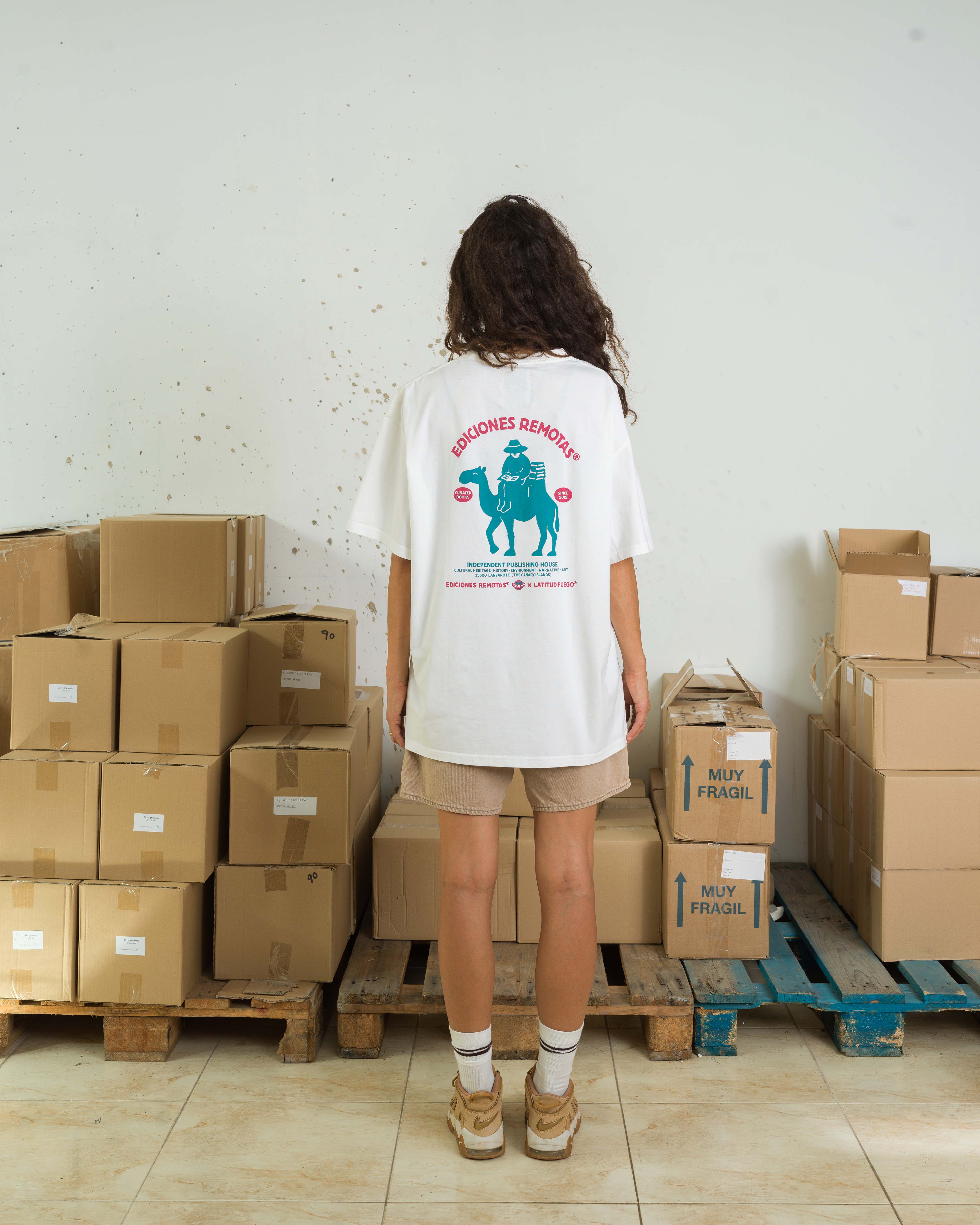 ED Ediciones Remotas T-shirt · White