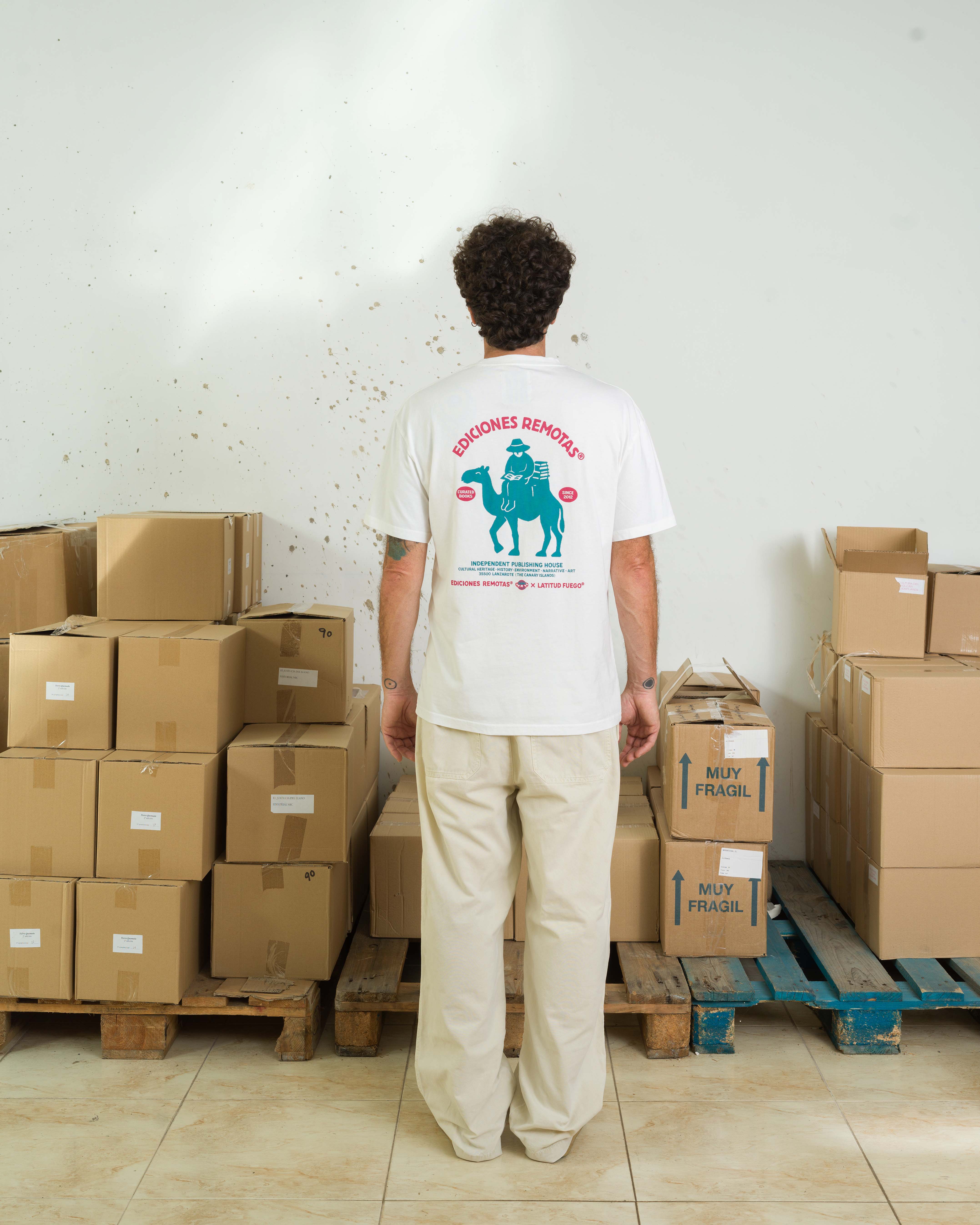 ED Ediciones Remotas T-shirt · White