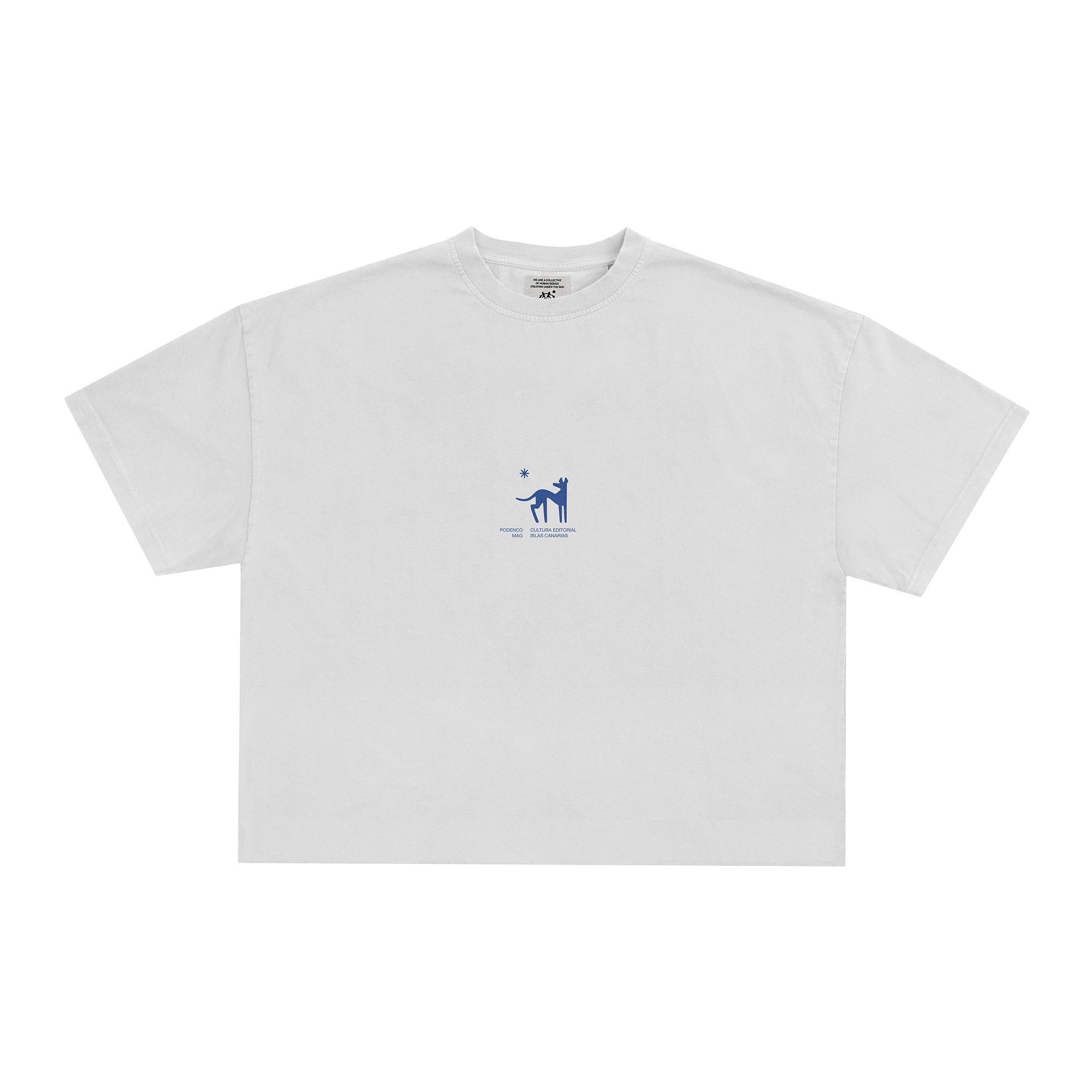 PD Podenco Crop T-shirt · Ecru