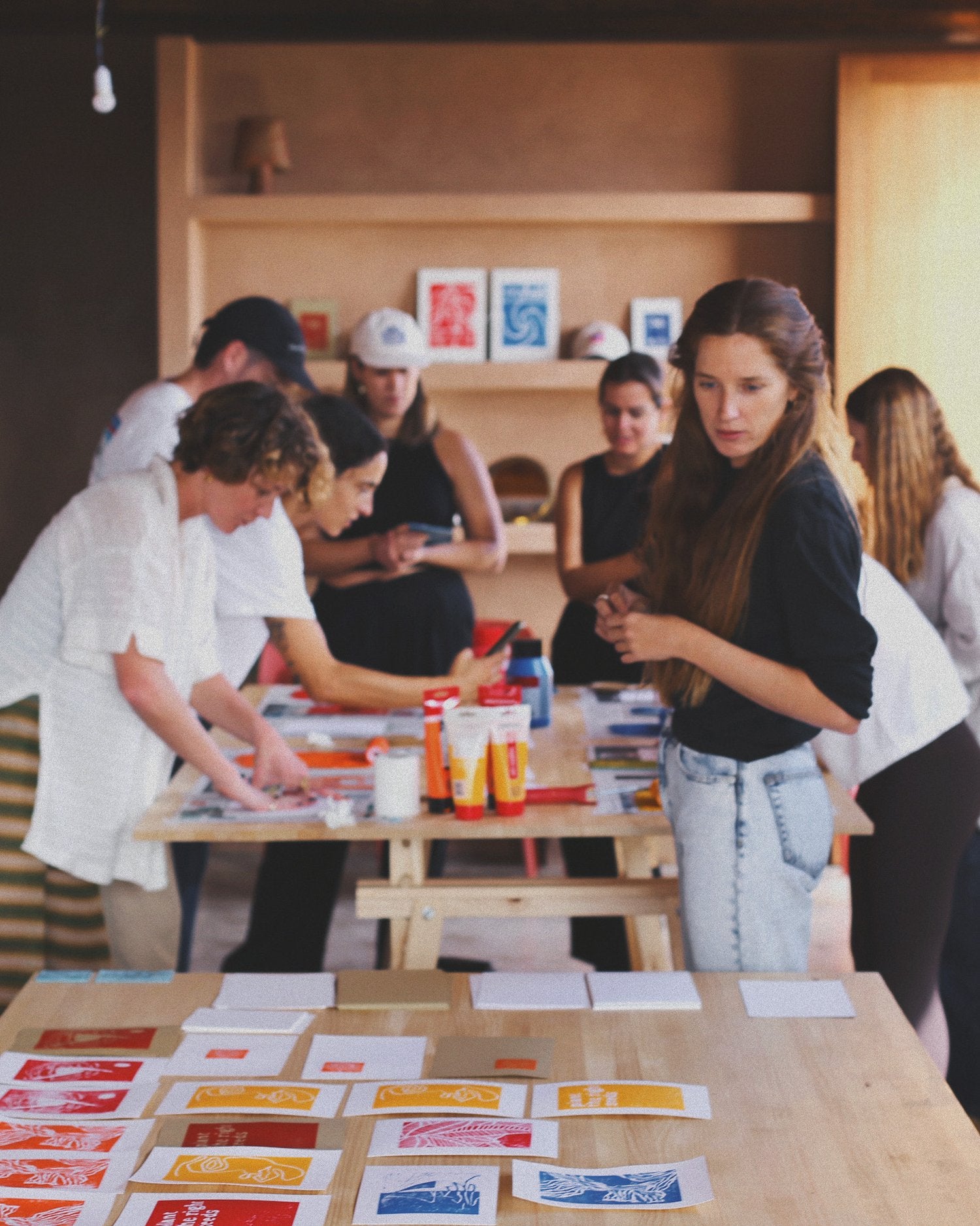 Taller de linograbado