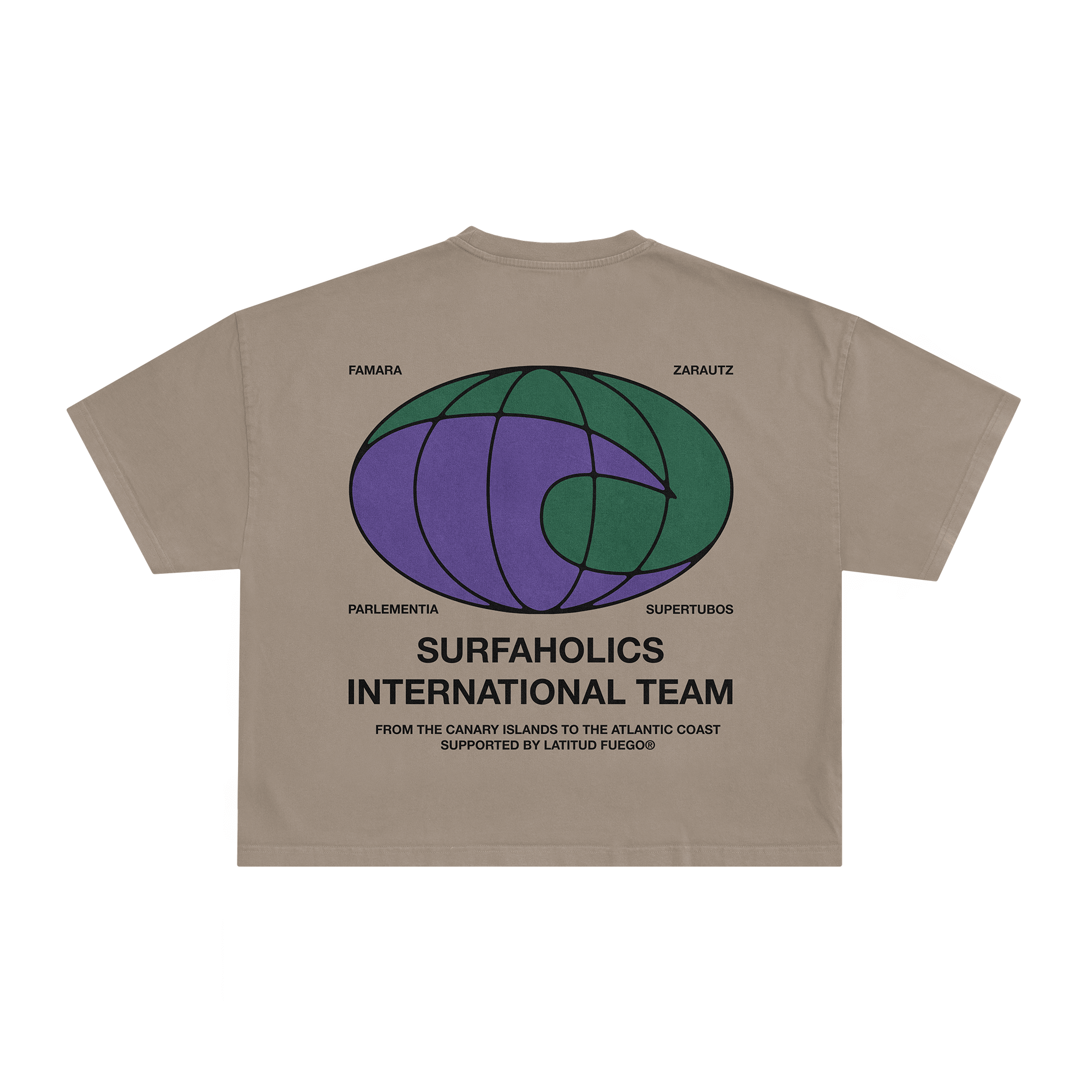 WS World Crop Tshirt · Funghi
