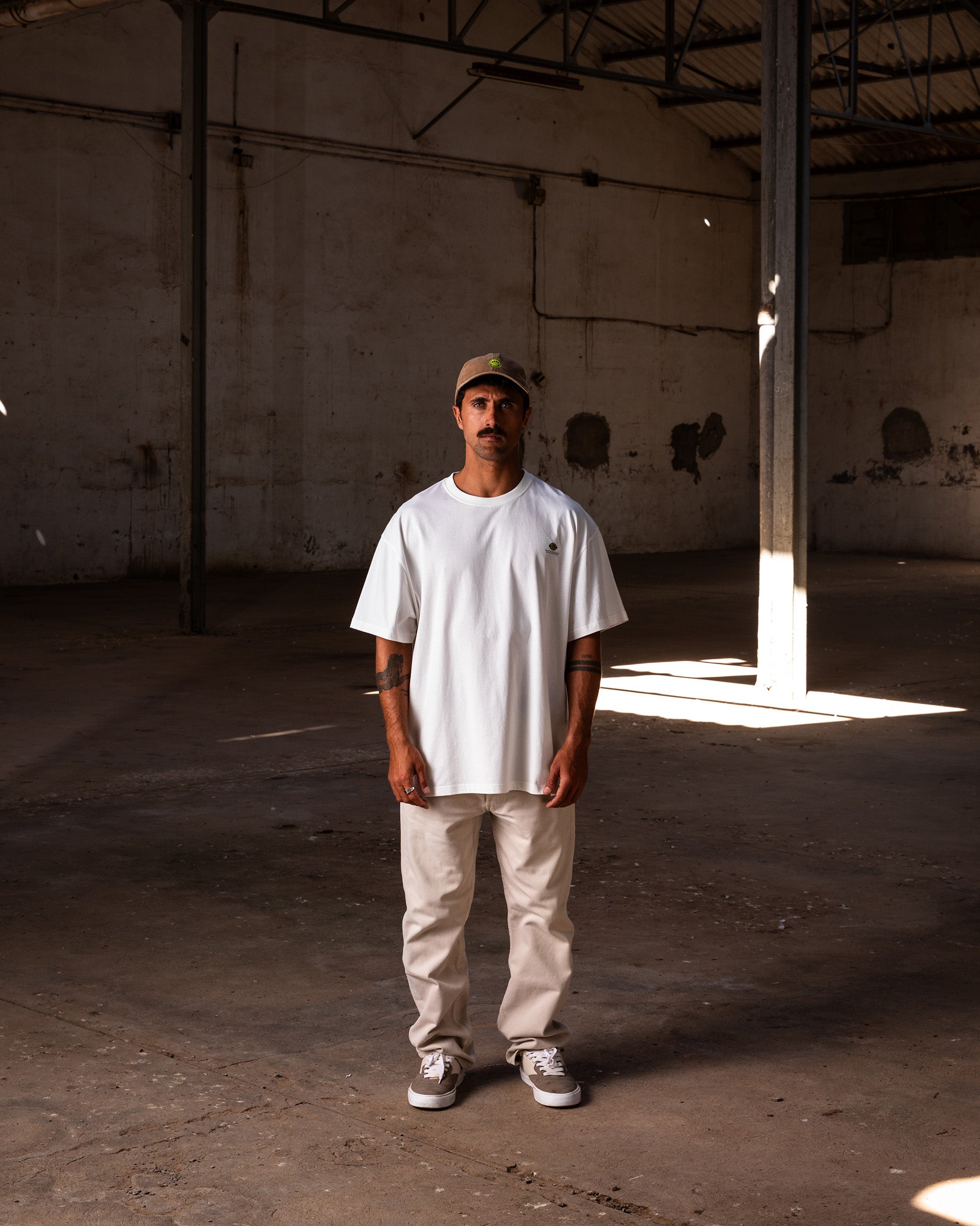 WS Smiley Cap · Camel