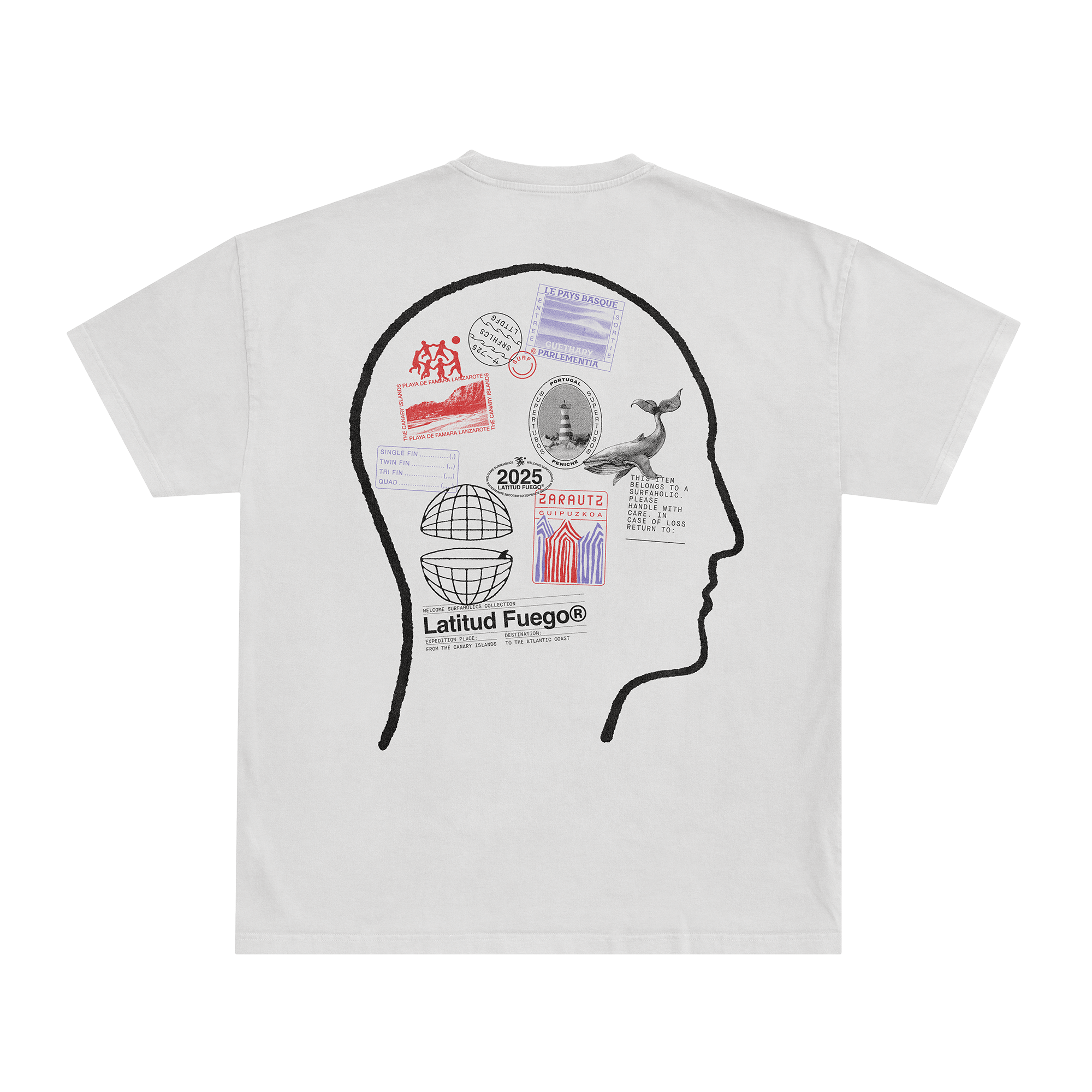 WS Stamps T-Shirt · White