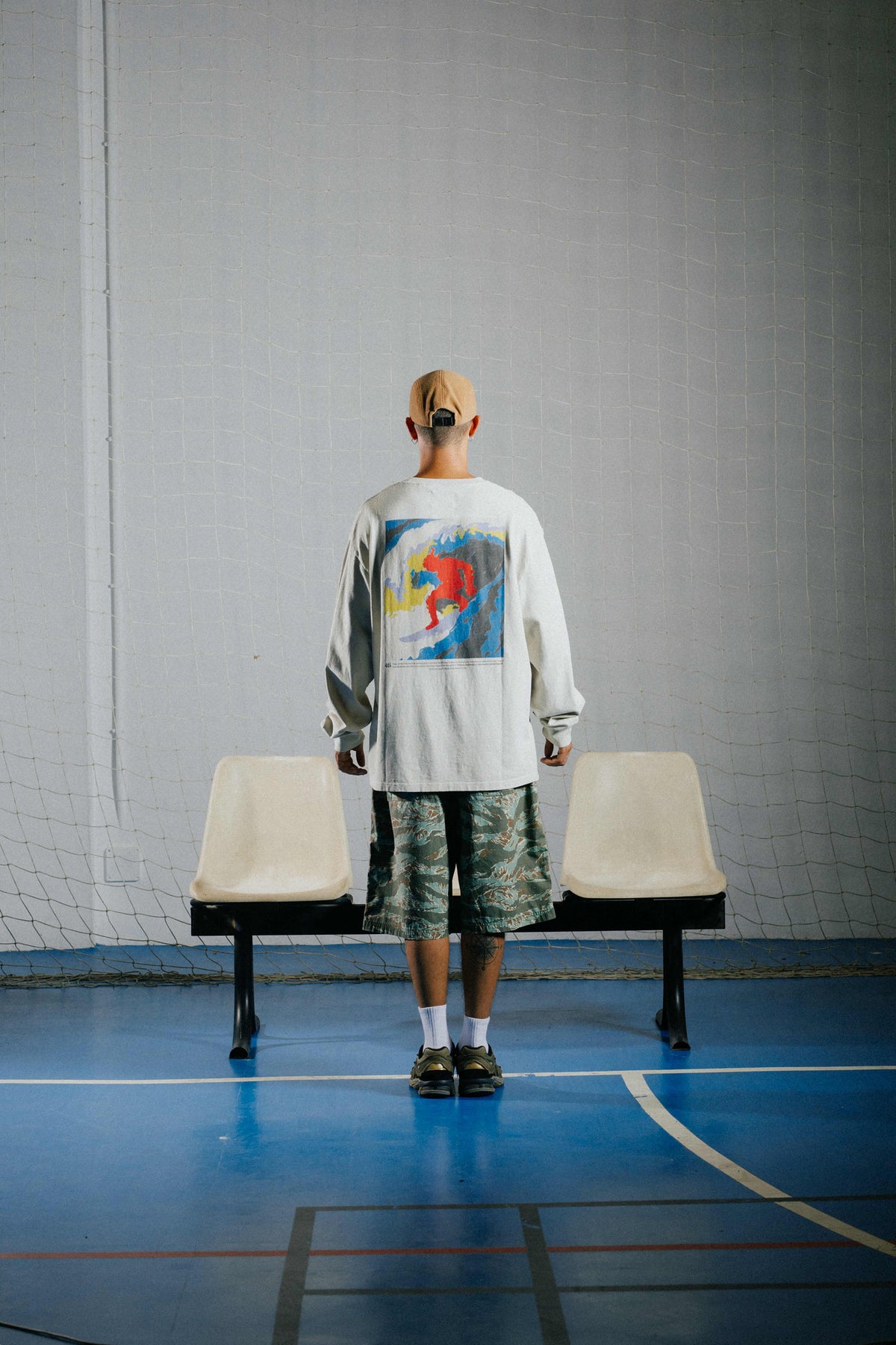 WS Longsleeve Fuego · Bone grey
