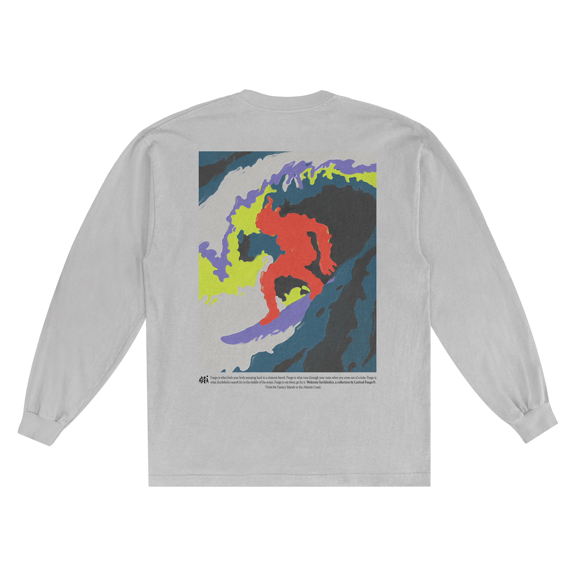 WS Longsleeve Fuego · Bone grey